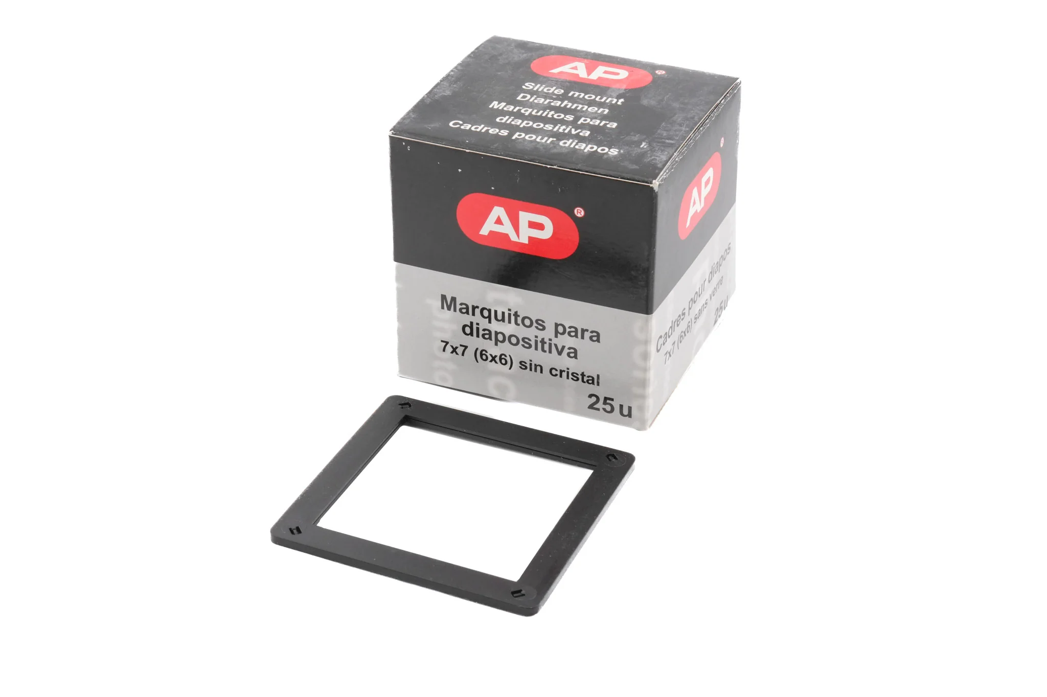 AP 7 x 7 cm (6 x 6 cm) Glassless Slide Mounts