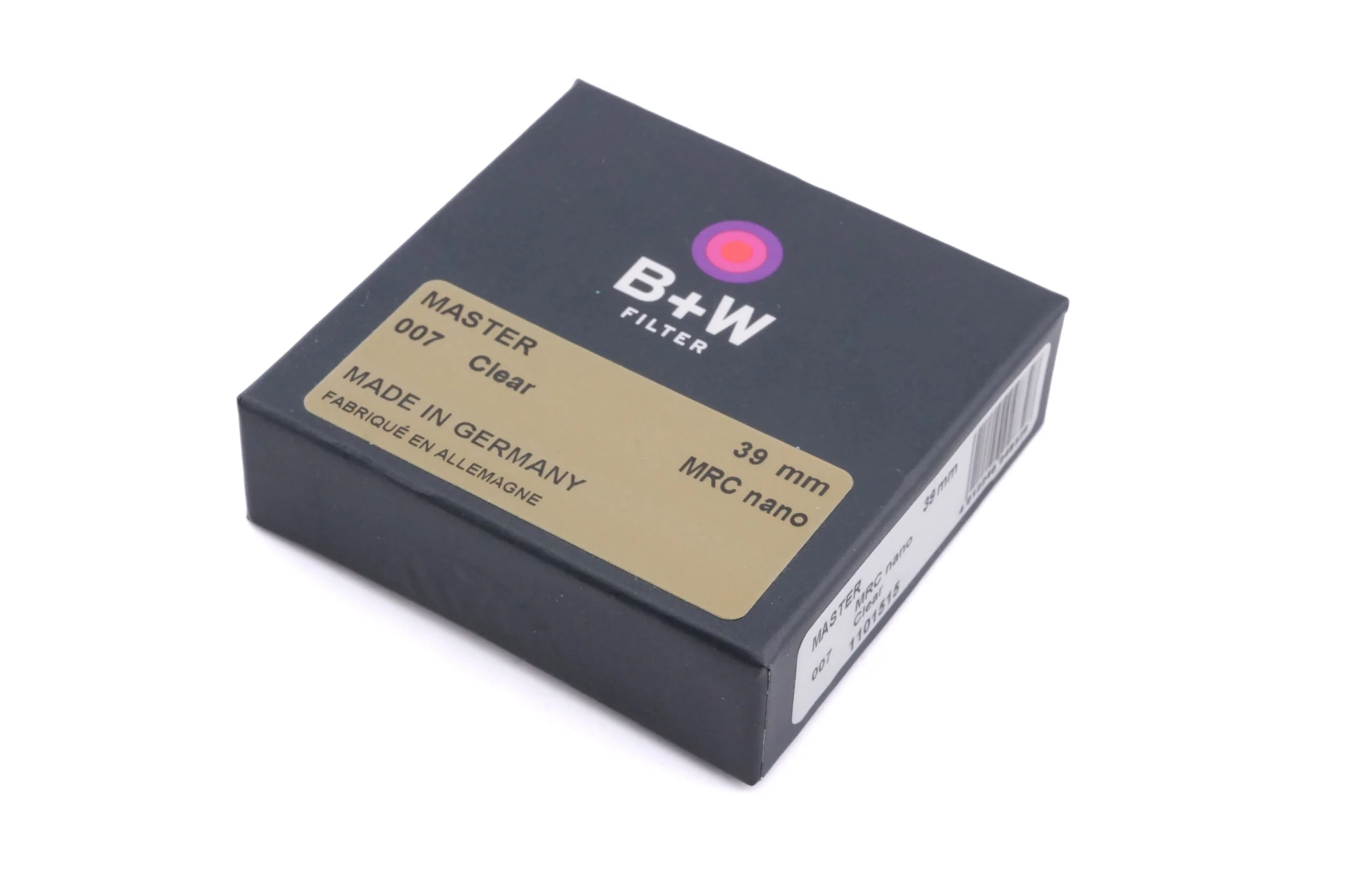 B+W 39mm Clear Filter MRC Nano Master (007) - Image 2