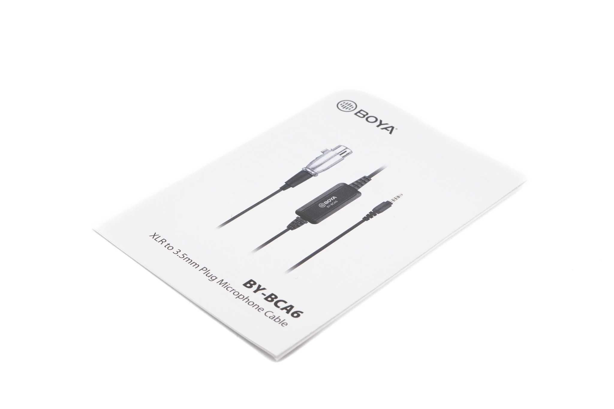Boya BY-BCA6 XLR To 3.5mm Plug Microphone Cable - Image 2