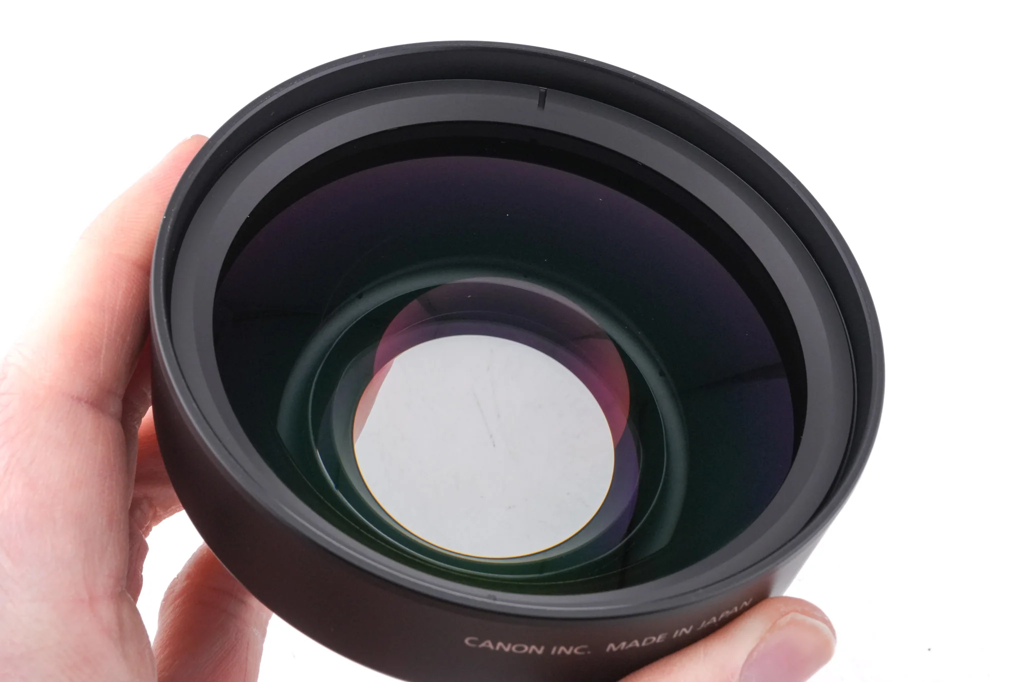 Canon 0.75X Wide Converter WC-DC58B + LA-DC58H Conversion Lens Adapter - Image 3