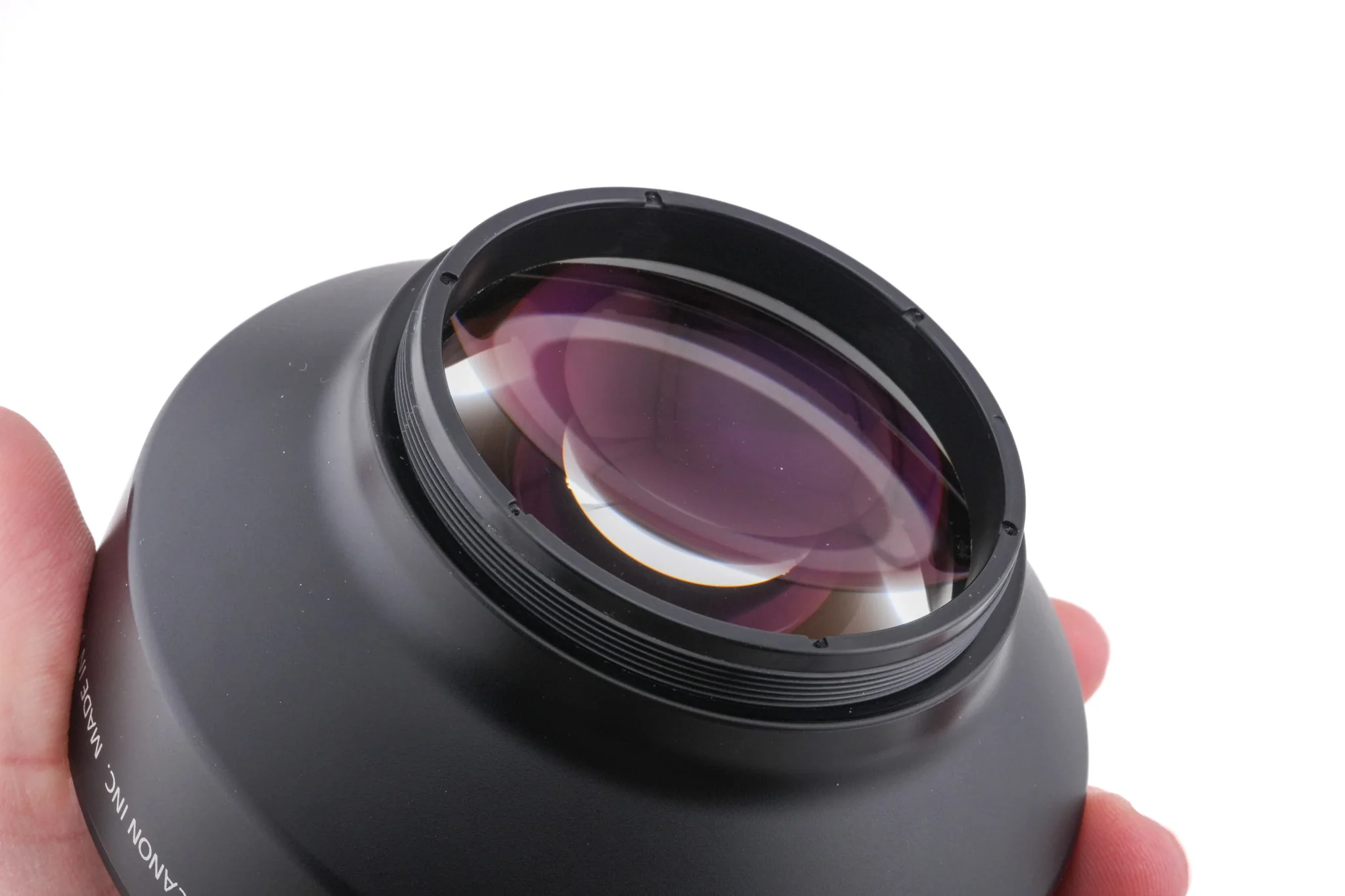 Canon 0.75X Wide Converter WC-DC58B + LA-DC58H Conversion Lens Adapter - Image 4