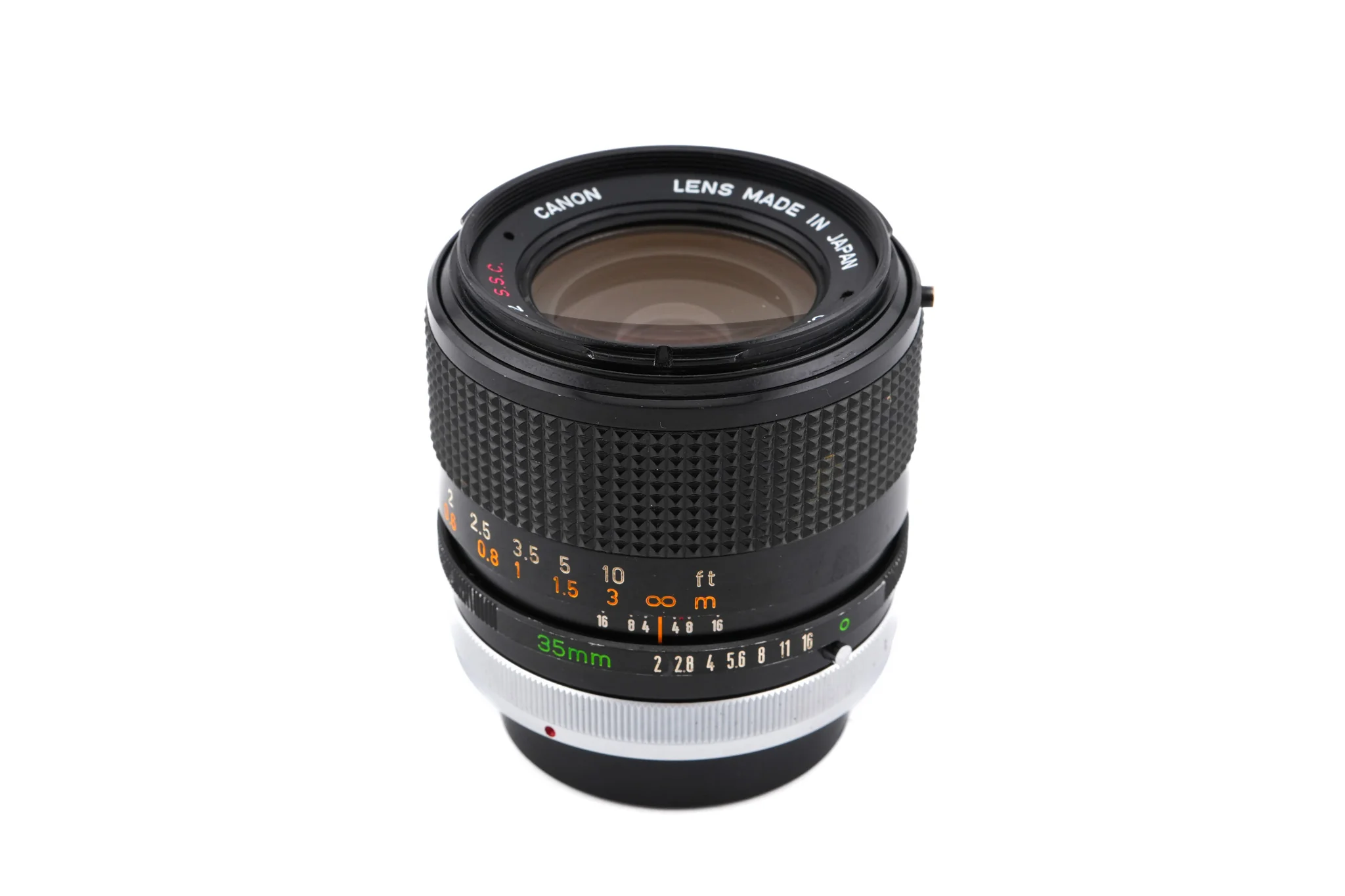 Canon 35mm f2 S.S.C. (Concave)