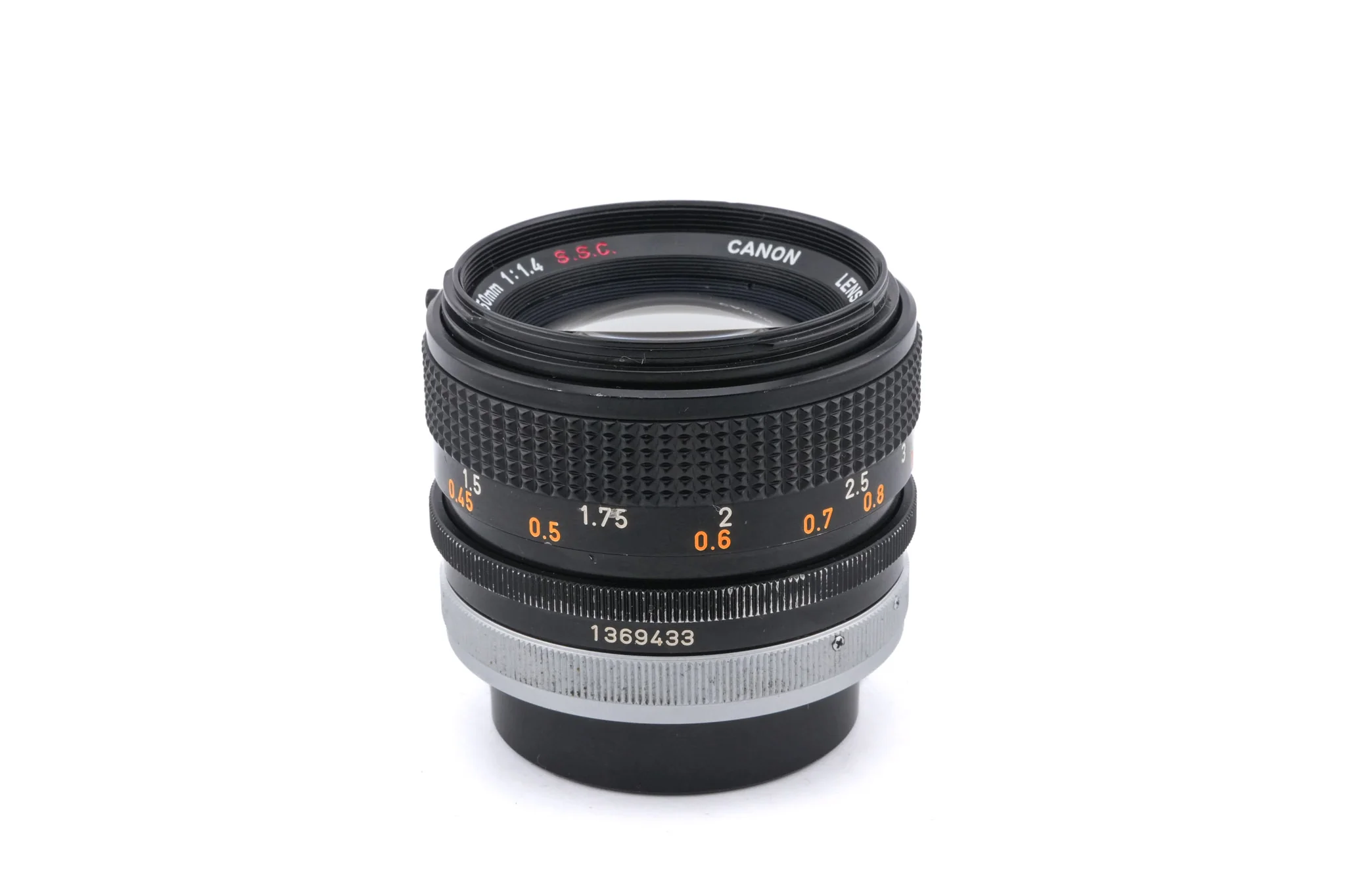 Canon 50mm f1.4 S.S.C. - Image 2