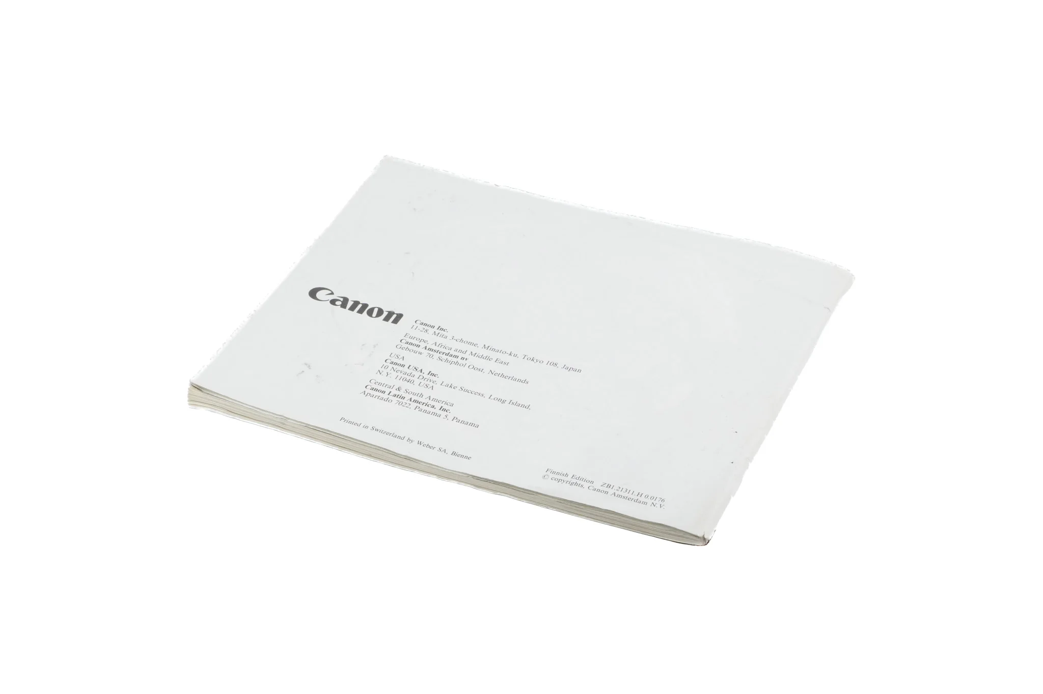 Canon EF Instructions - Image 2