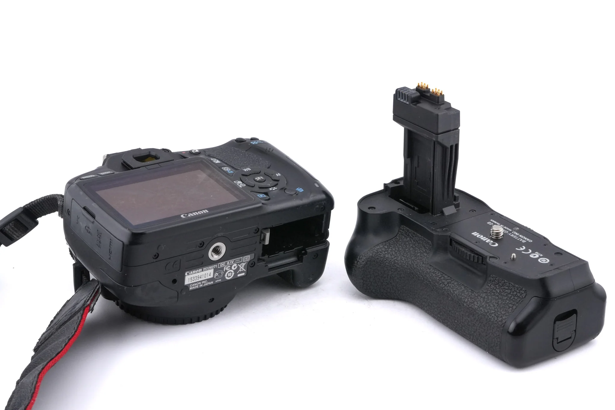 Canon EOS 550D + BG-E8 Battery Grip - Image 7