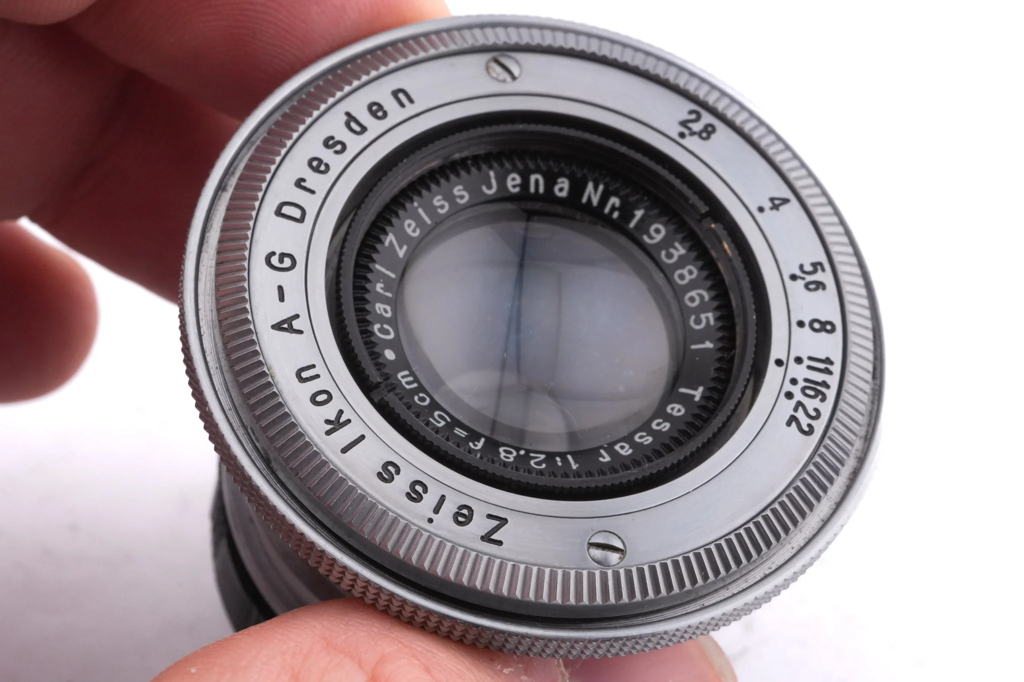 Carl Zeiss 5cm f2.8 Jena Tessar - Image 2