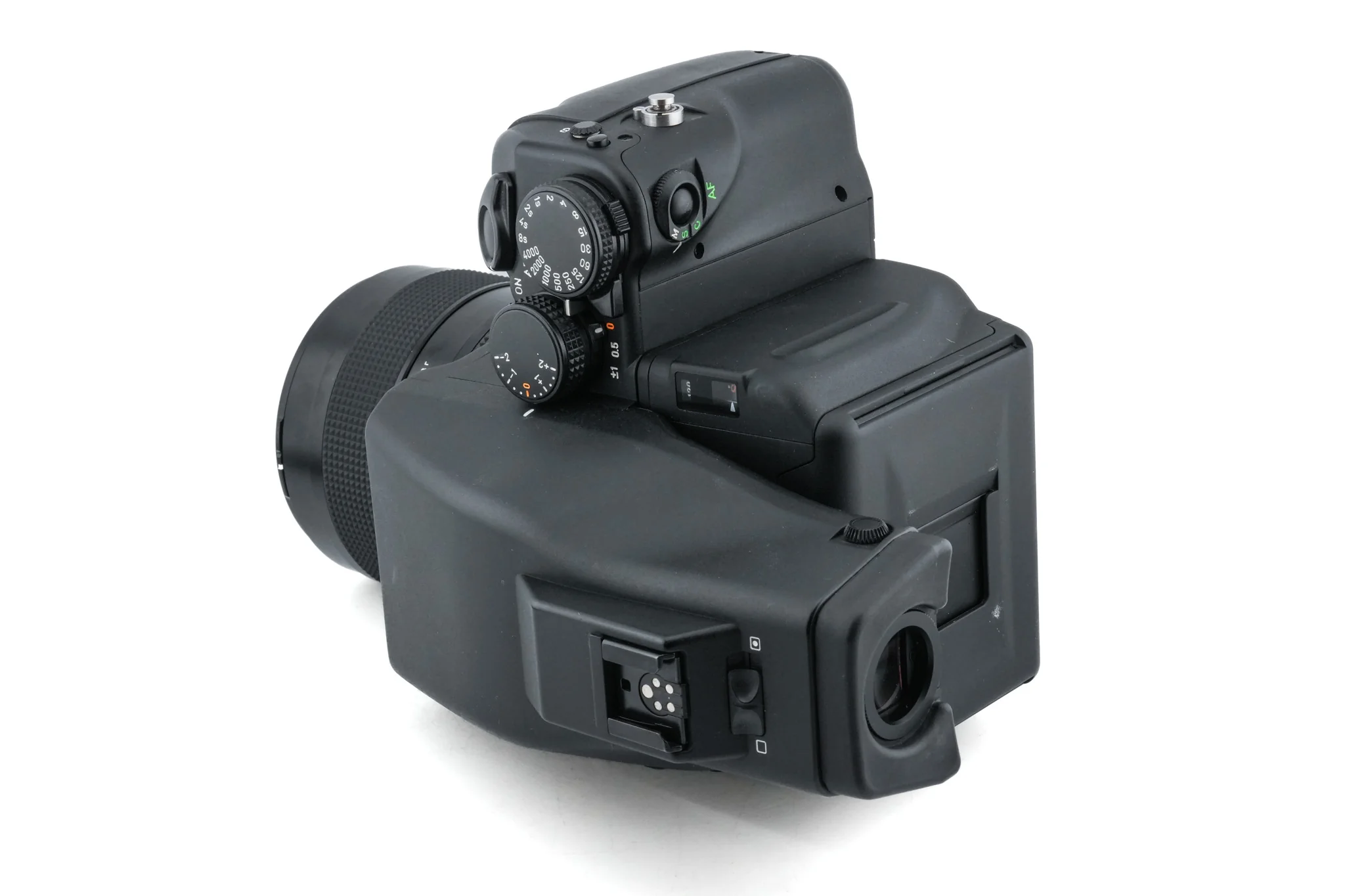 Contax 645 + MFB-1 120/220 Film Back Holder + MFB-1A 120/220 Film Insert + MF-1 AE Prism Finder + 80mm f2 Planar T* - Image 5