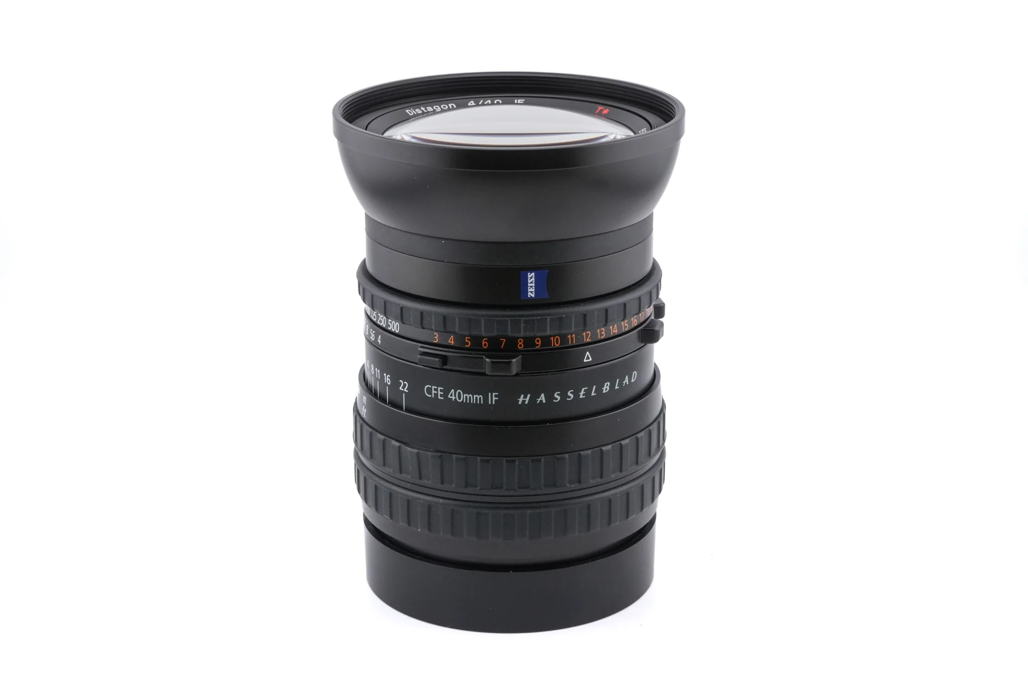 Hasselblad 40mm f4 Distagon T* CFE FLE IF (3020039) + 93mm Haze Filter 1x HZ -0 + Lens Shade / Filter Adapter Ring 93/40 (40693) - Image 4