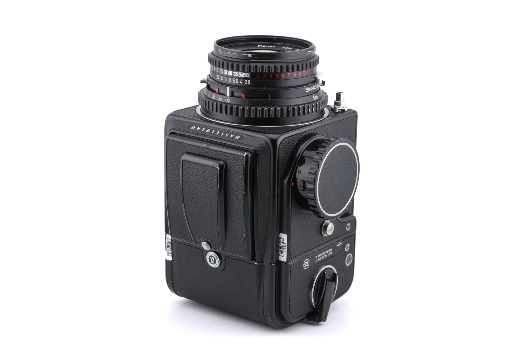 Hasselblad 500C/M (Black, 10170) + Acute Matte Focusing Screen (42165) + 80mm f2.8 Planar T* C (Black, 20028) + Waist Level Finder (Old / Black, 42277) + A12N Film Magazine - Image 5