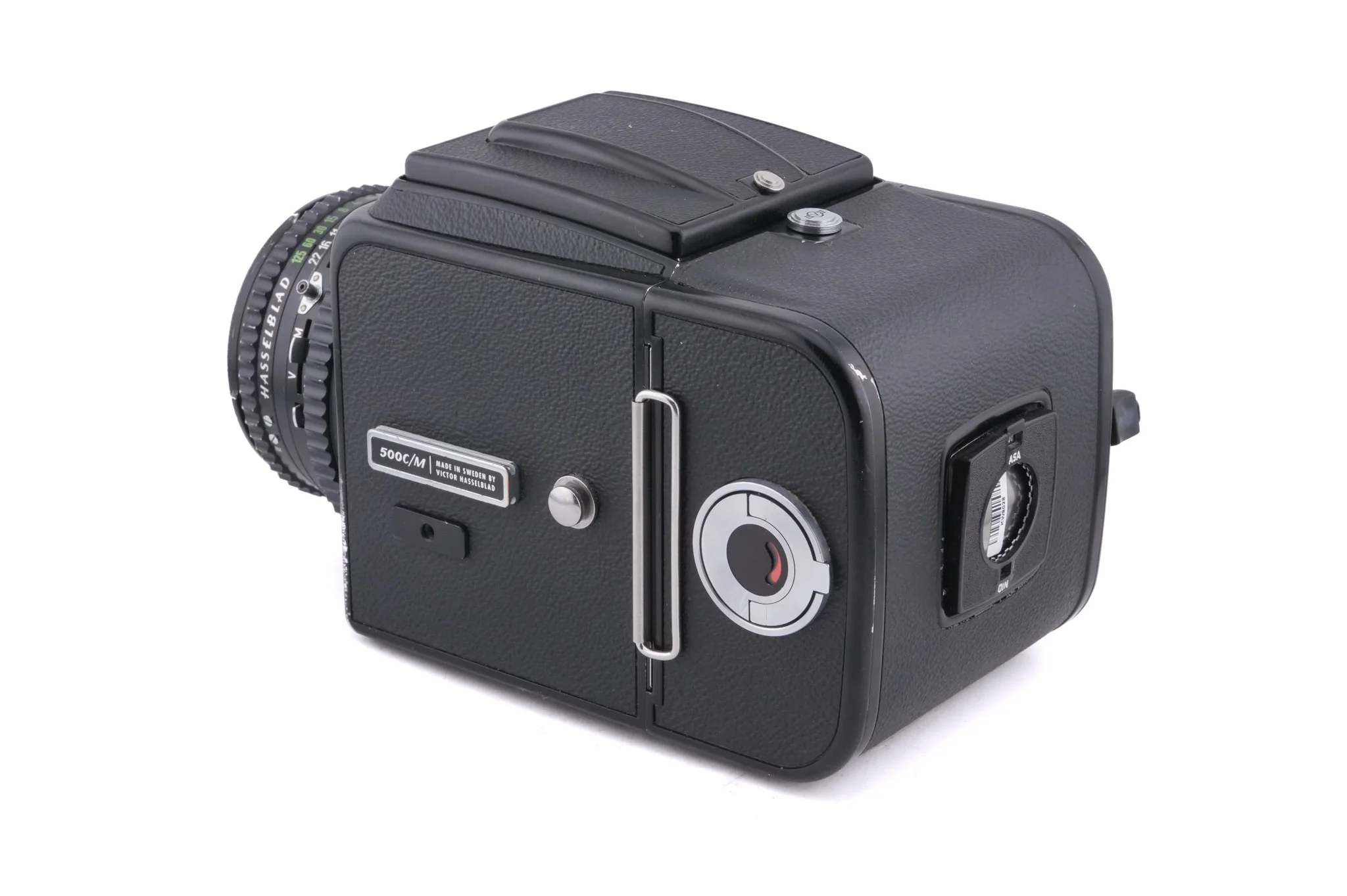 Hasselblad 500C/M (Black, 10170) + 80mm f2.8 Planar T* C (Black, 20028) + Waist Level Finder (Old / Black, 42277) + Standard Focusing Screen (42161) + A12 Film Magazine (Black, 30147) - Image 4