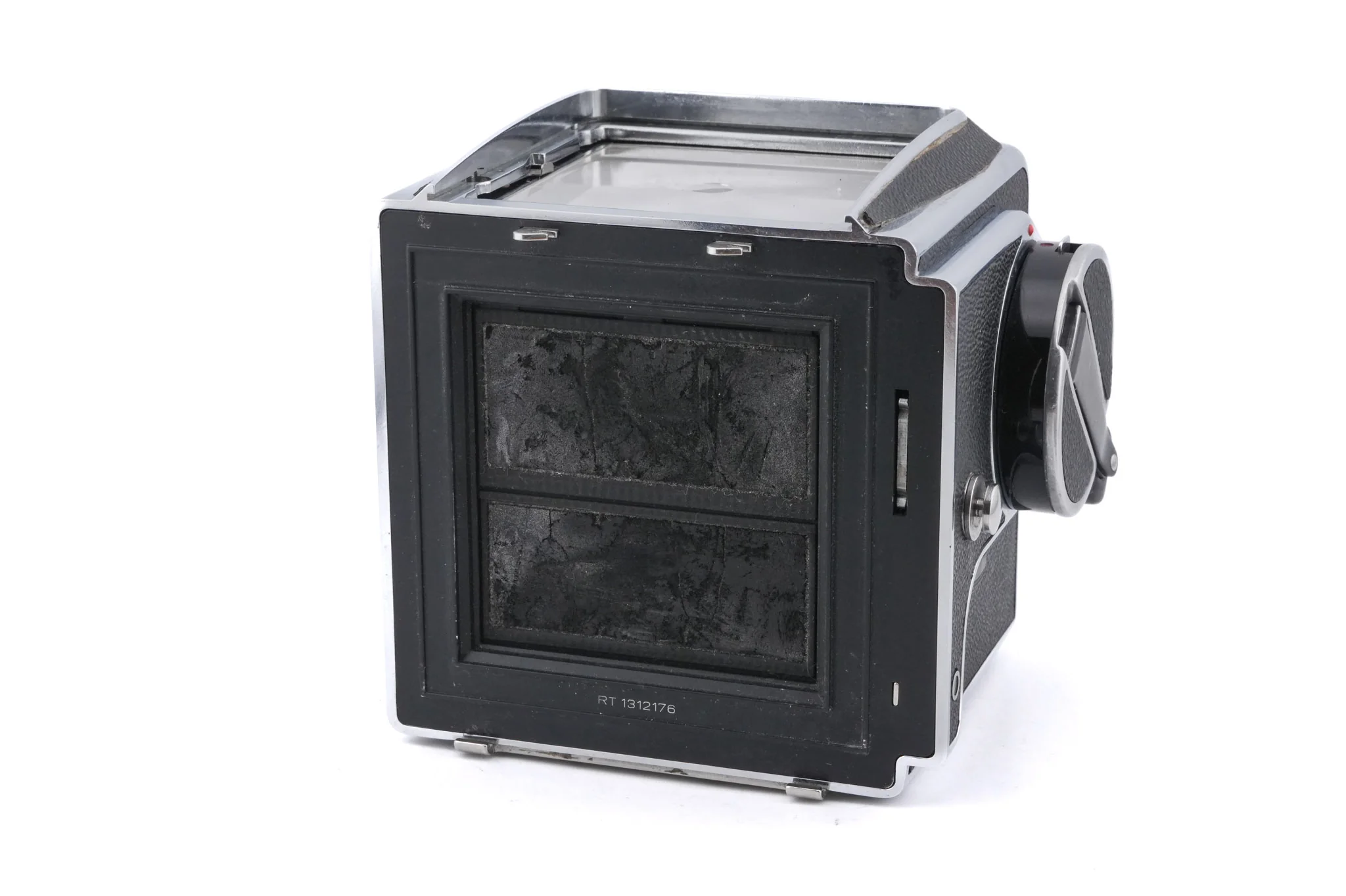 Hasselblad 500C/M (Silver, 10026) + A12N Film Magazine + Waist Level Finder (New / Chrome, 42315) + 80mm f2.8 Planar T* CF (20029) - Image 7