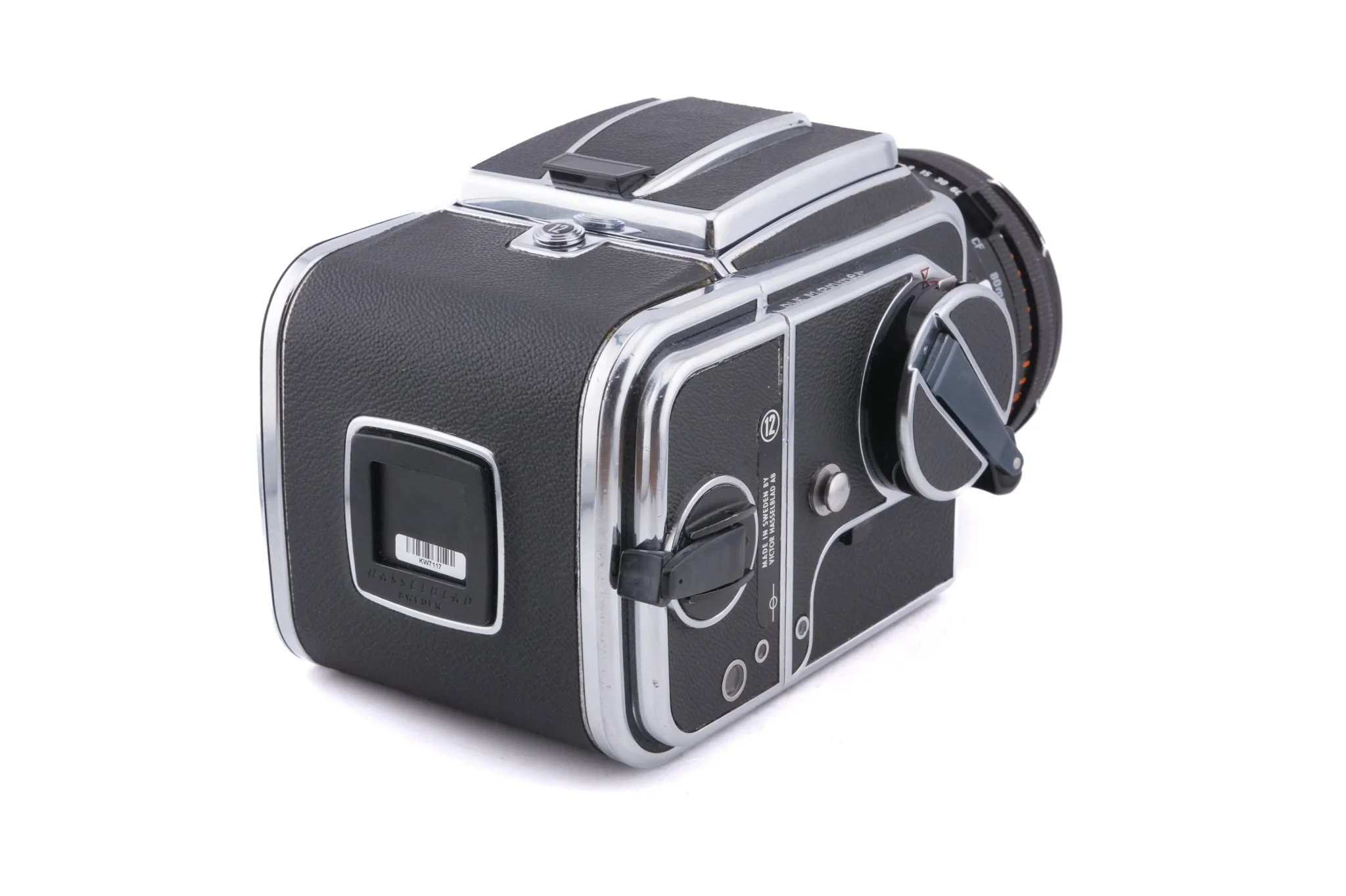 Hasselblad 500C/M (Silver, 10026) + 80mm f2.8 Planar T* CF (20029) + Waist Level Finder (New / Chrome, 42315) + A12N Film Magazine + Standard Focusing Screen (42161) - Image 3