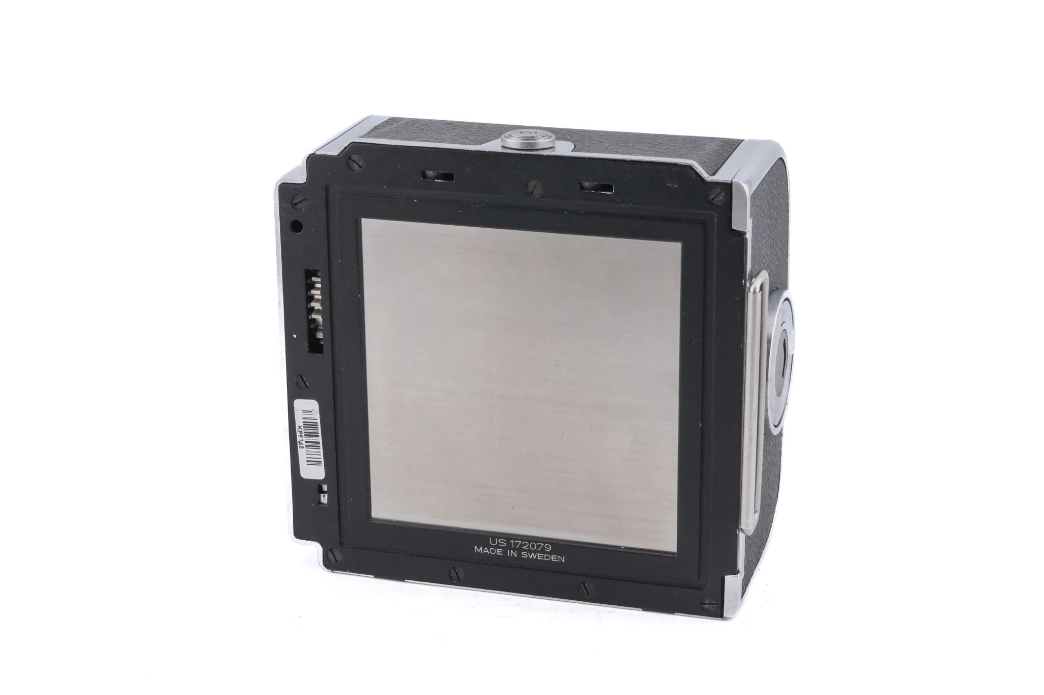 Hasselblad 500C/M (Silver, 10026) + Waist Level Finder (Old / Silver, 42021) + A12 Film Magazine (Silver, 30074) + 80mm f2.8 Planar T* CF (20029) + Standard Focusing Screen (42161) - Image 9