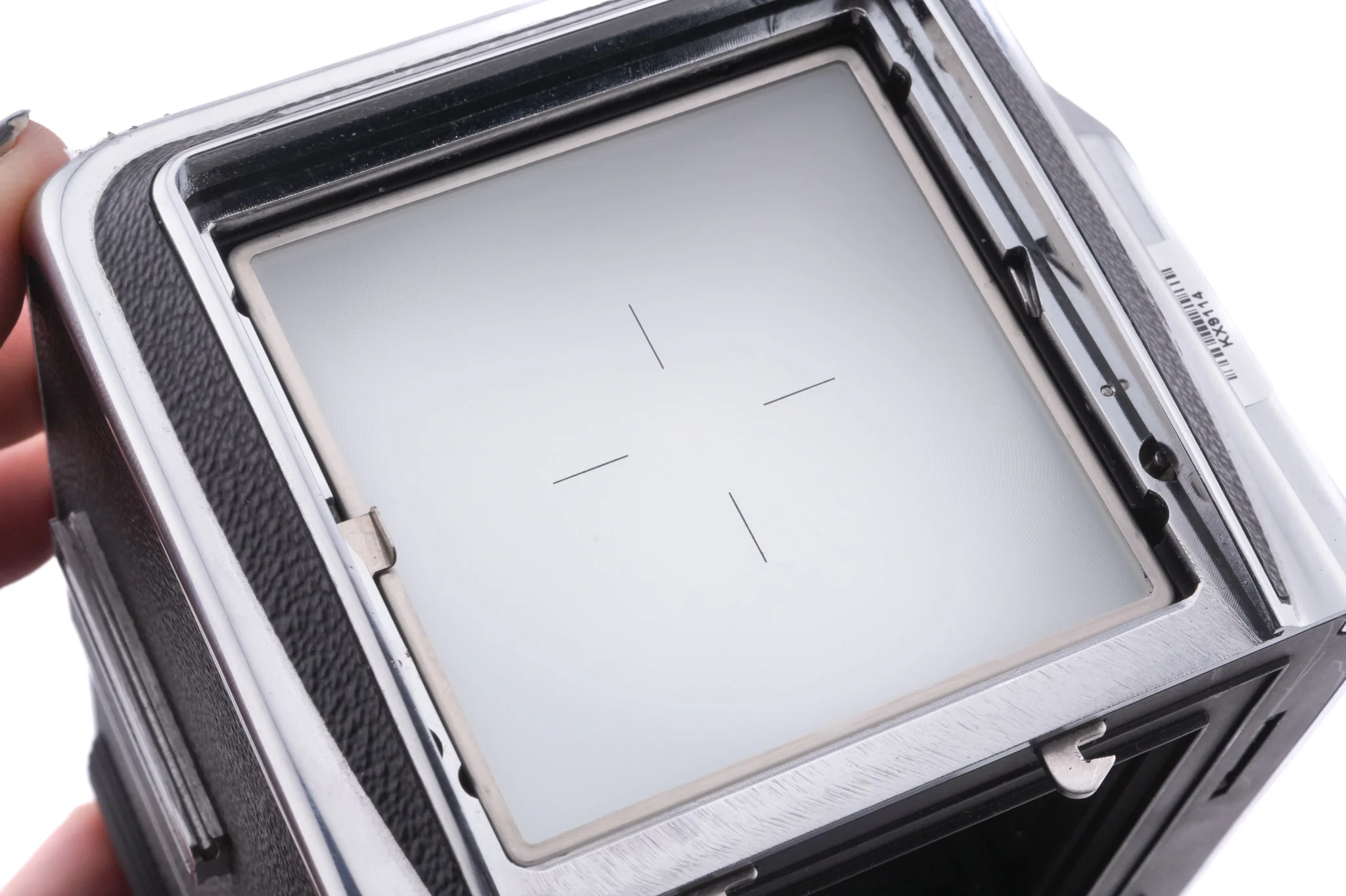 Hasselblad 500EL/M (Silver, 10065) + Waist Level Finder (Old / Silver, 42021) + Standard Focusing Screen (42161) - Image 5