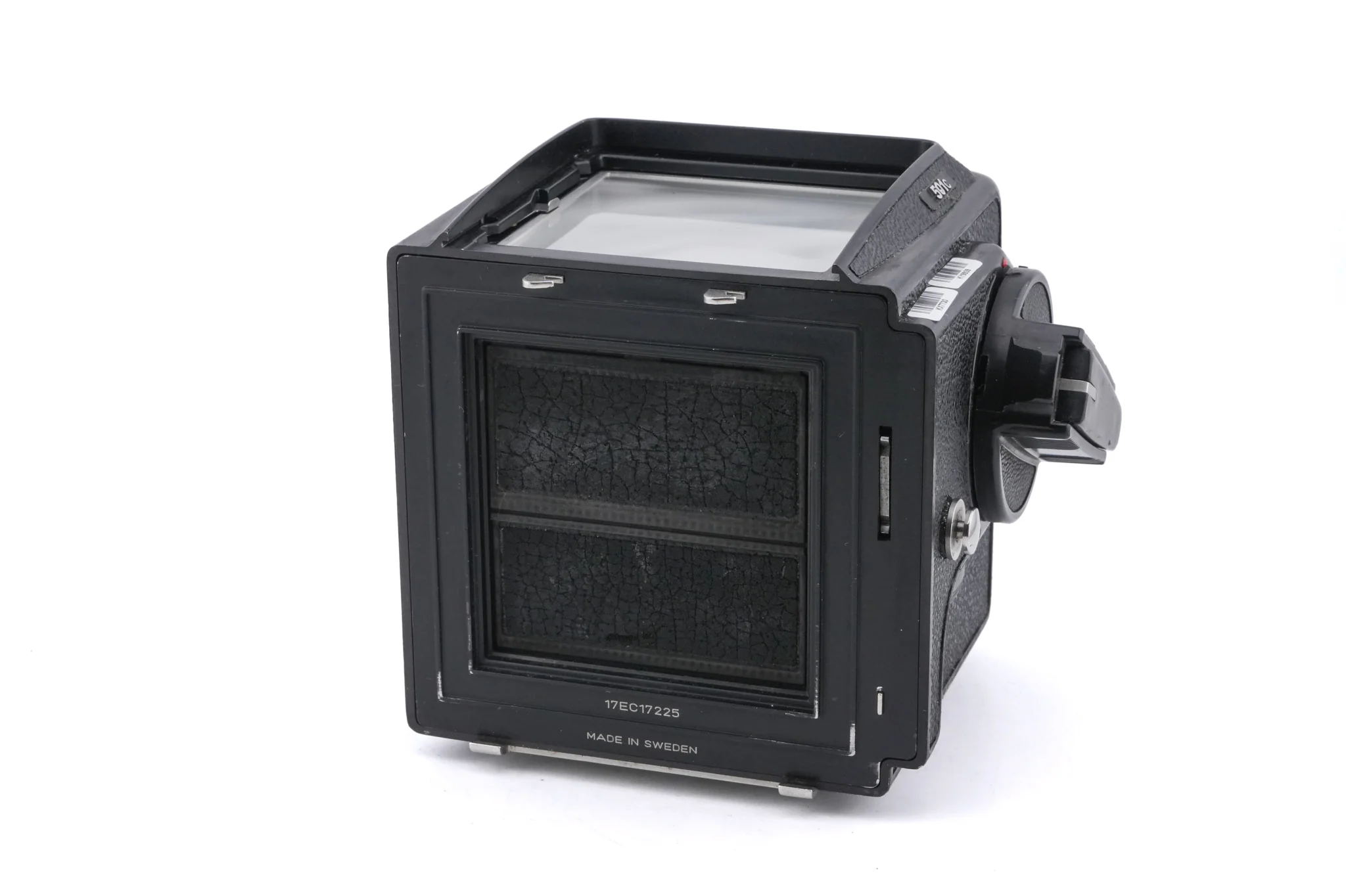 Hasselblad 501C (11045) + 80mm f2.8 Planar T* C (New) (20029) + A12N Film Magazine + Waist Level Finder (New / Black, 42323) + Acute Matte Focusing Screen (42165) - Image 8