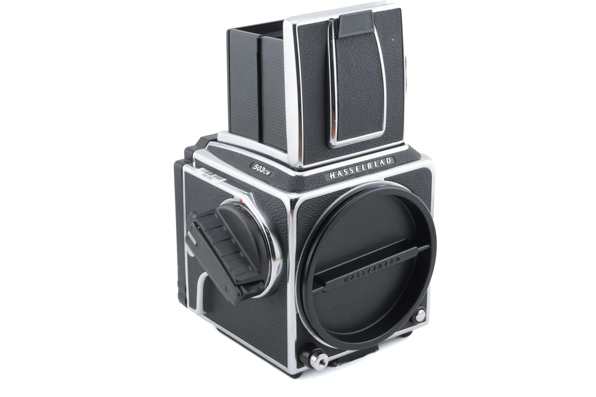 Hasselblad 503CW (Silver, 10243) + Waist Level Finder (New / Chrome, 42315) + Acute Matte D Microprism / Split Image Focusing Screen (42215) - Image 3