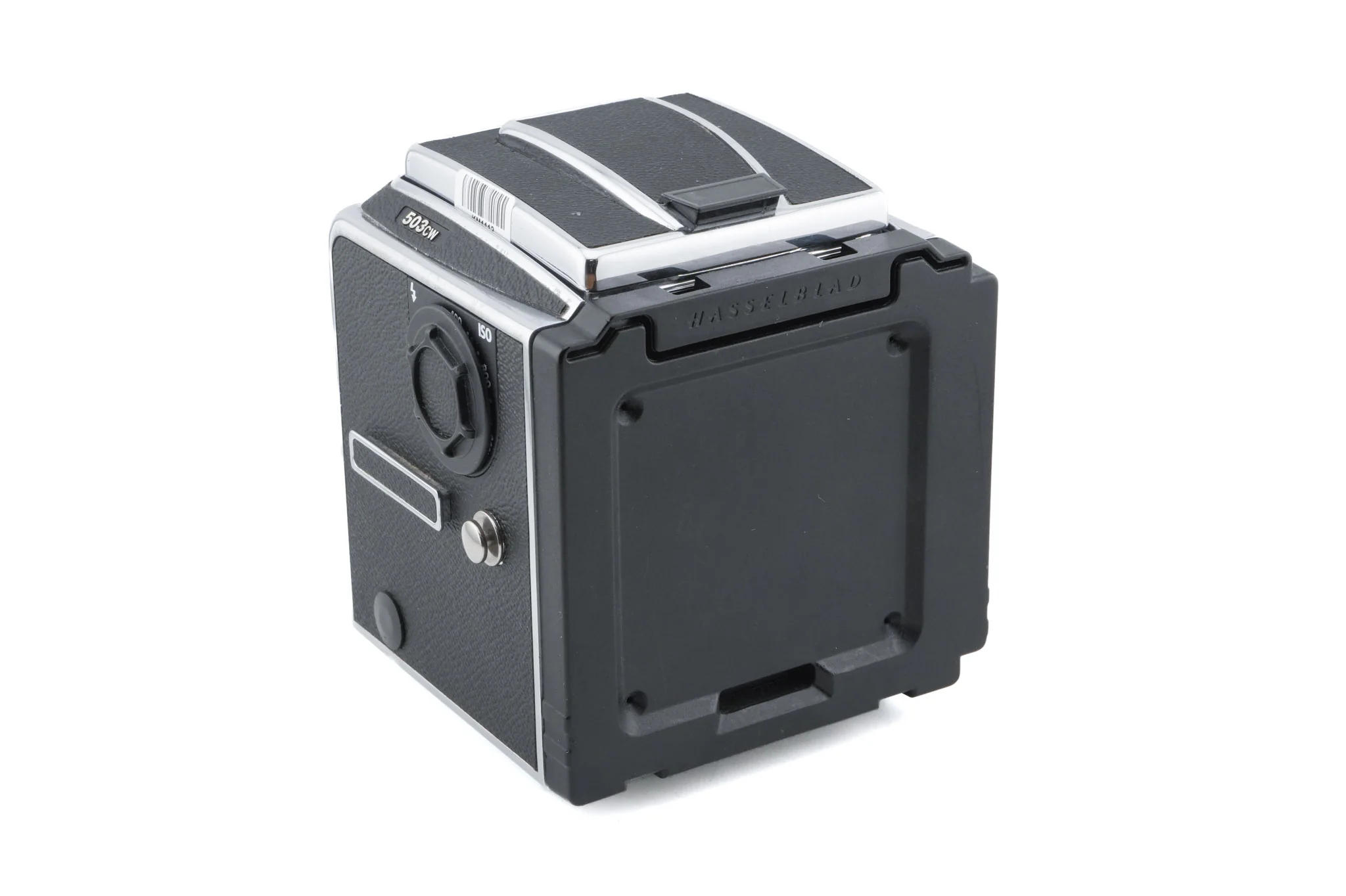 Hasselblad 503CW (Silver, 10243) + Waist Level Finder (New / Chrome, 42315) + Acute Matte D Microprism / Split Image Focusing Screen (42215) - Image 5