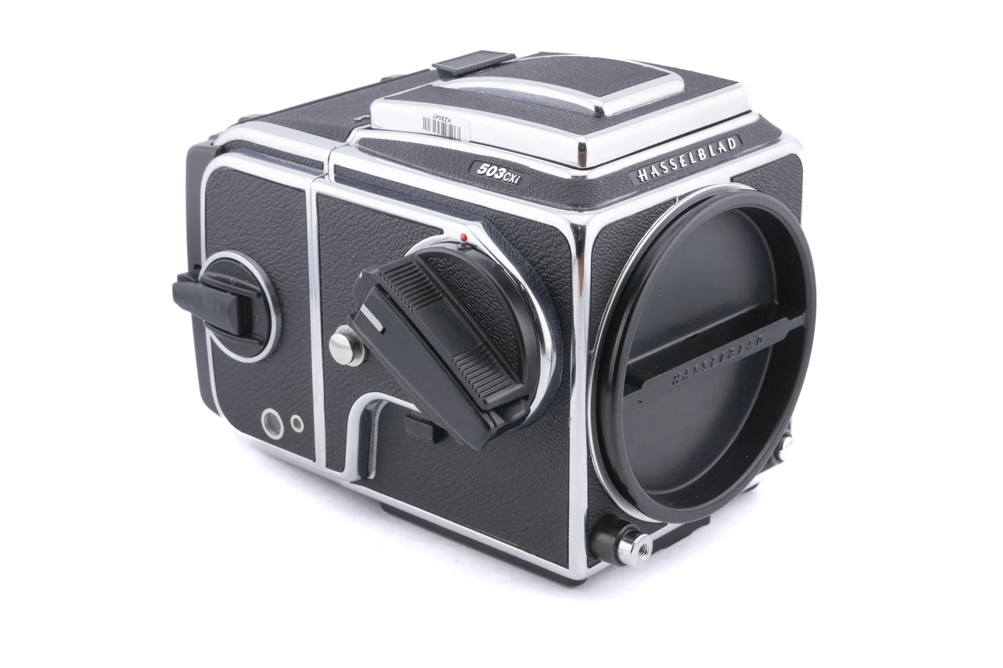 Hasselblad 503CXi (Silver, 10026) + A12N Film Magazine + Waist Level Finder (New / Chrome, 42315) + Acute Matte Focusing Screen (42165) - Image 2