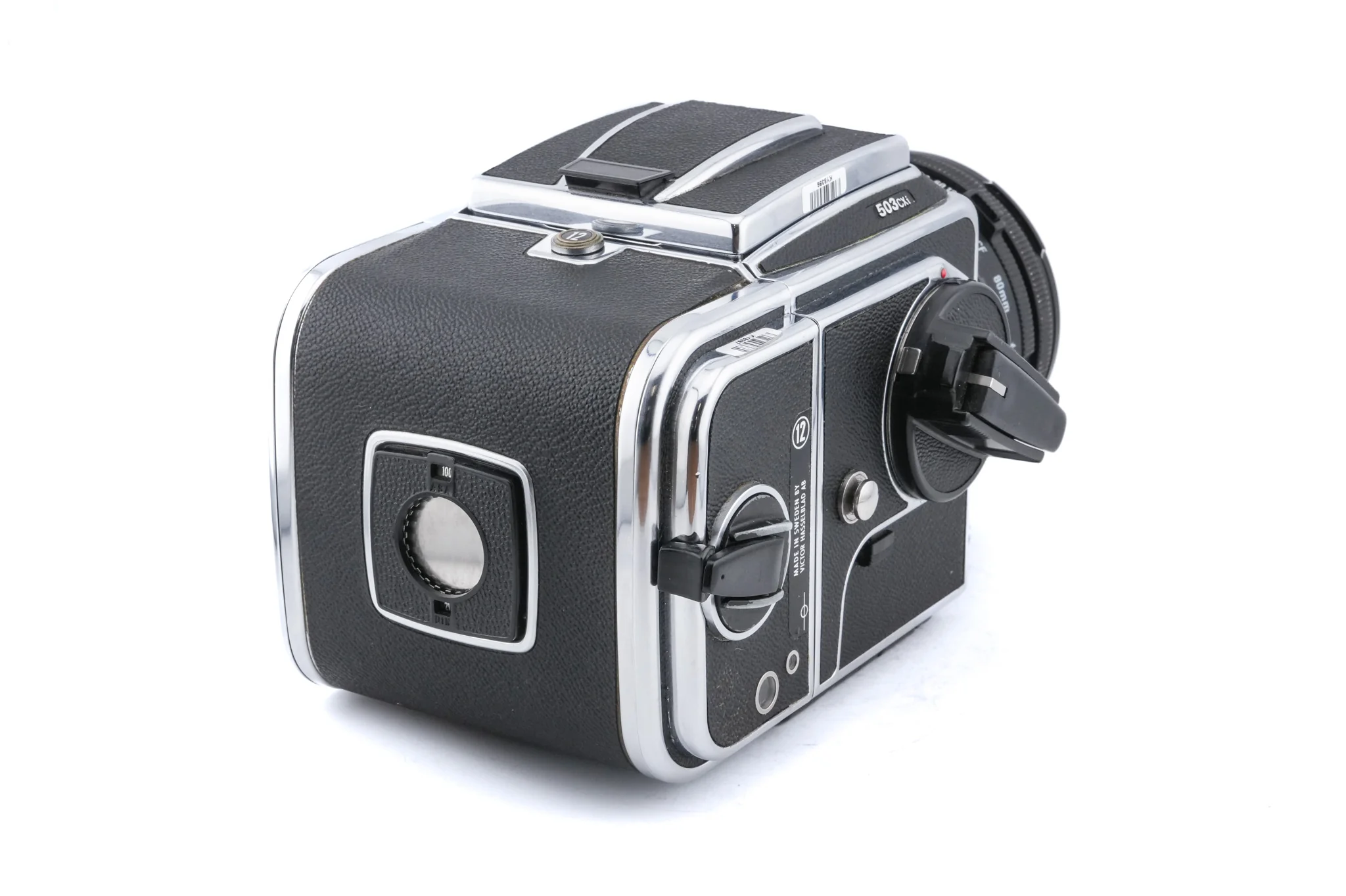 Hasselblad 503CXi (Silver, 10026) + A12N Film Magazine + Waist Level Finder (New / Chrome, 42315) + 80mm f2.8 Planar T* CF (20029) + Acute Matte D Microprism / Split Image Focusing Screen (42215) - Image 3