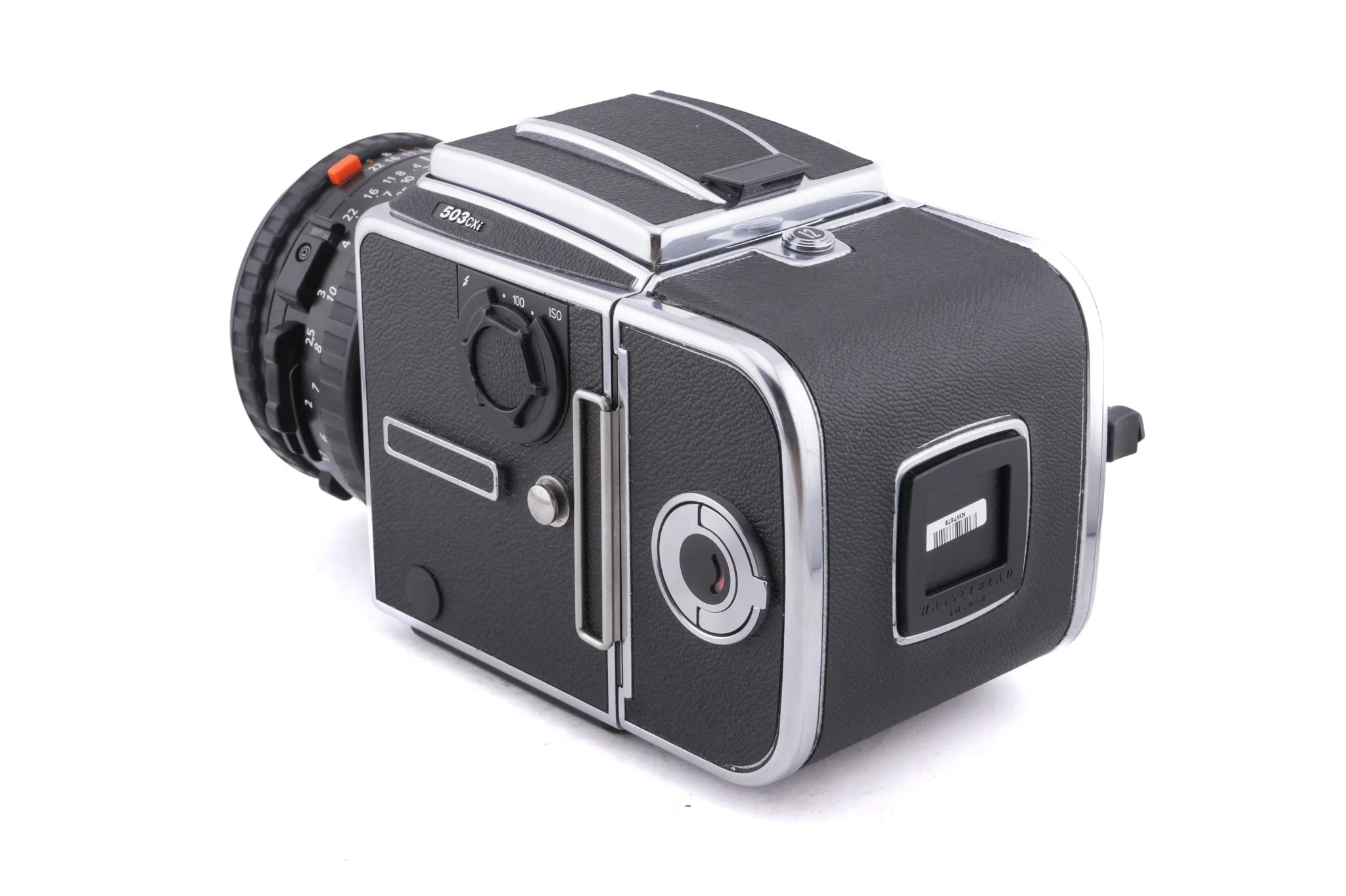 Hasselblad 503CXi (Silver, 10026) + 80mm f2.8 Planar T* CFE (20034) + A12N Film Magazine + Waist Level Finder (New / Chrome, 42315) + Acute Matte Focusing Screen (42165) - Image 4
