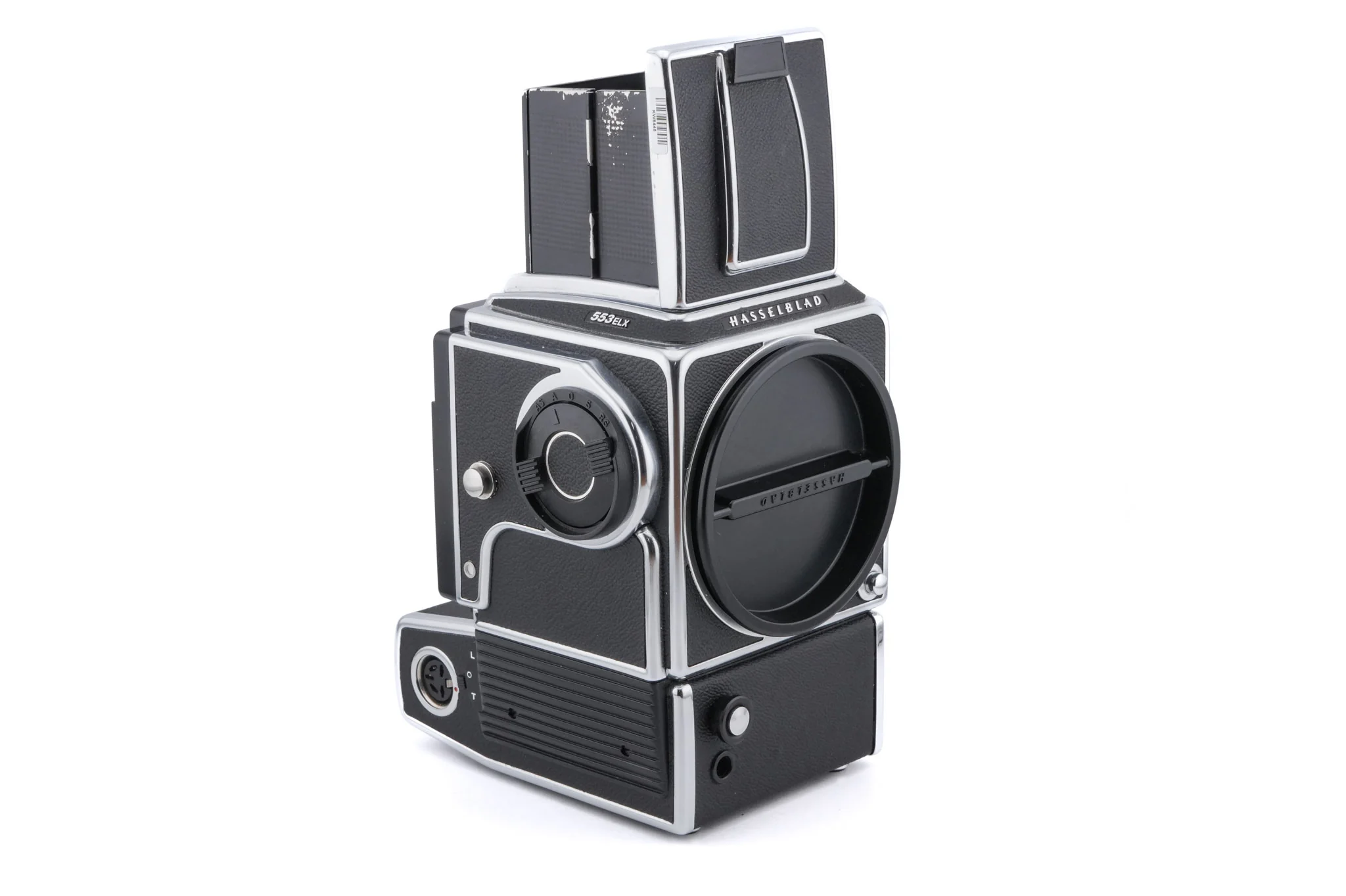 Hasselblad 553ELX (Silver, 10167) + Waist Level Finder (New / Chrome, 42315) + Standard Focusing Screen (42161) - Image 2