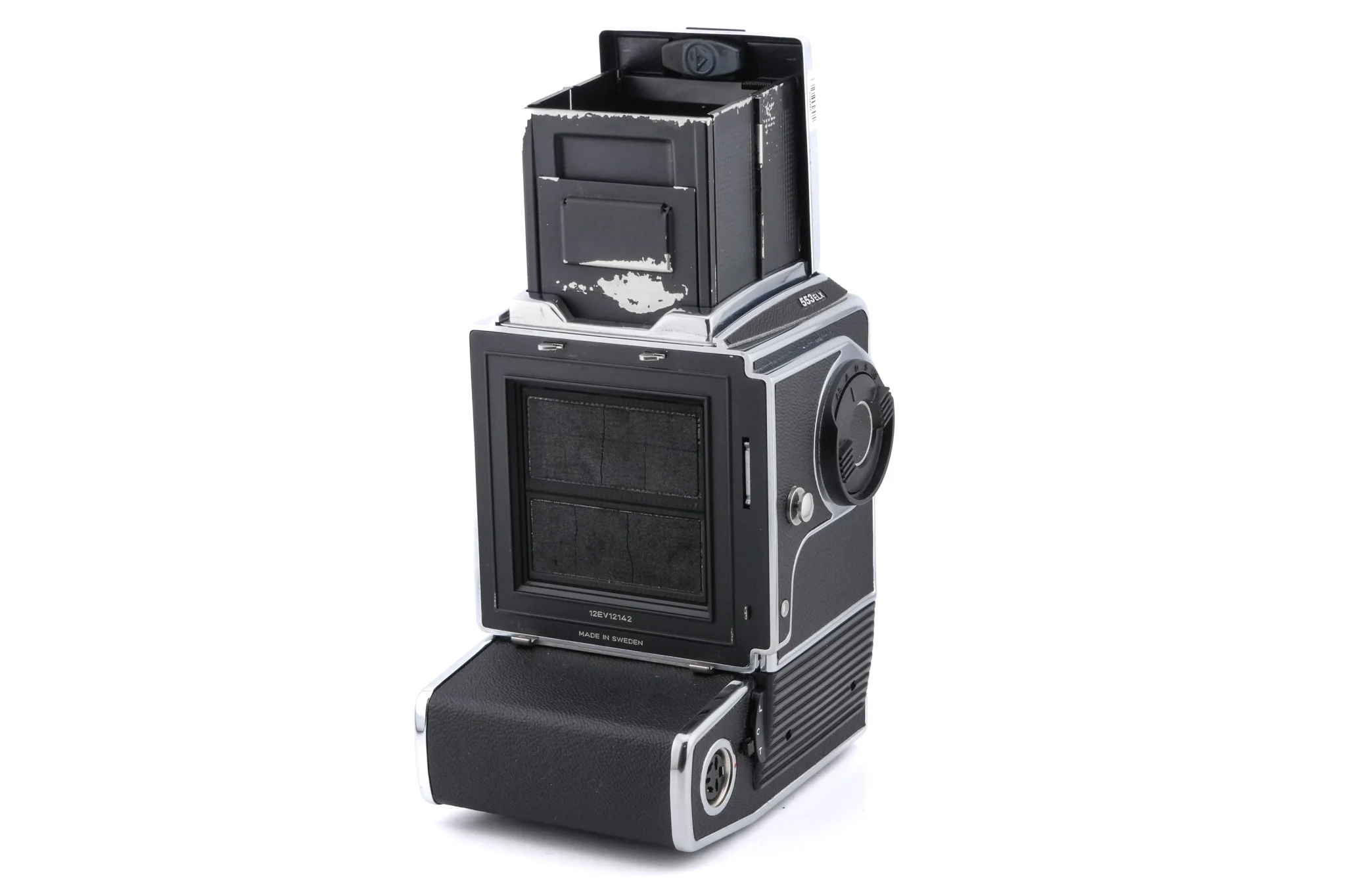 Hasselblad 553ELX (Silver, 10167) + Waist Level Finder (New / Chrome, 42315) + Standard Focusing Screen (42161) - Image 3