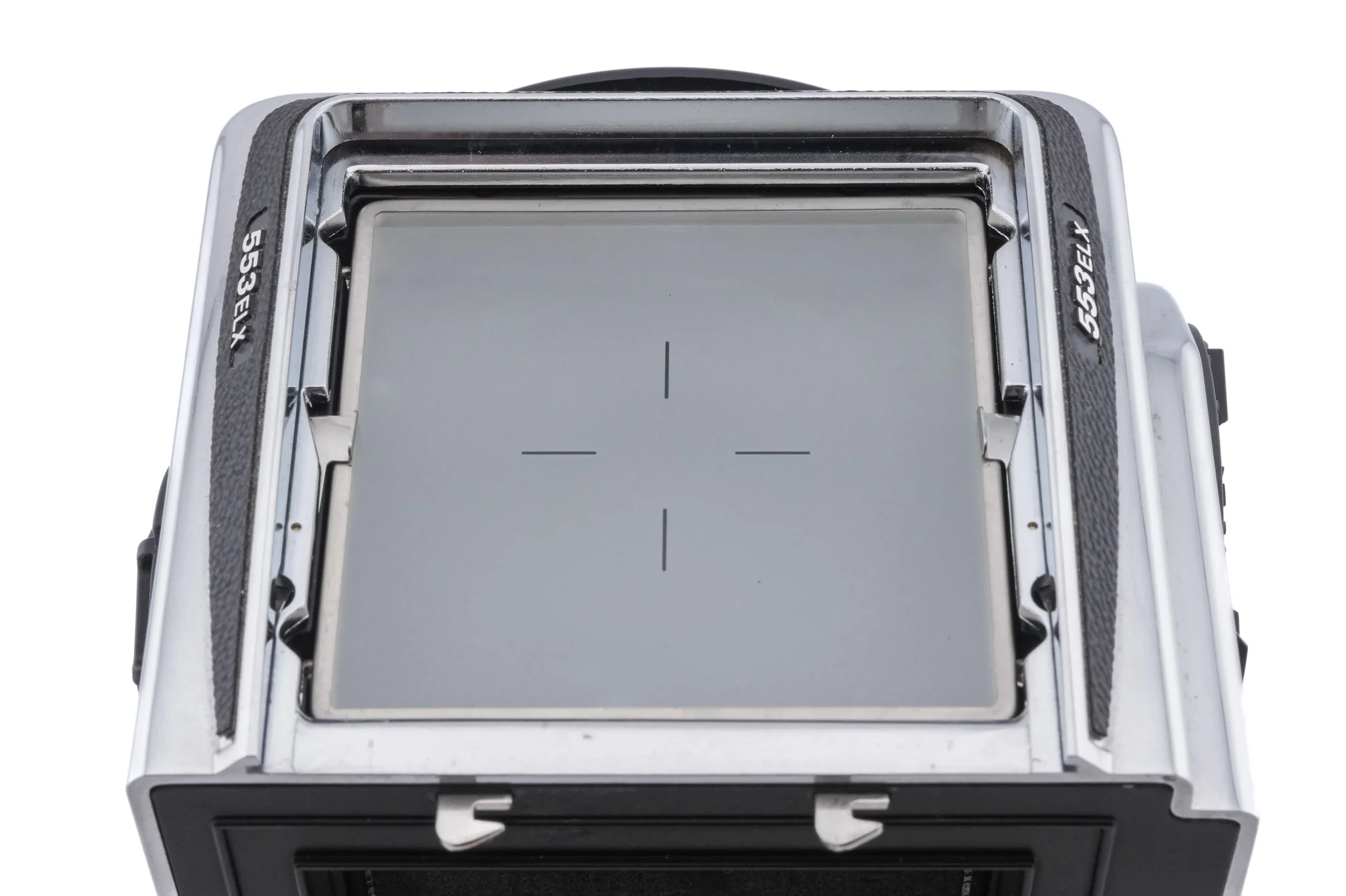 Hasselblad 553ELX (Silver, 10167) + Waist Level Finder (New / Chrome, 42315) + Standard Focusing Screen (42161) - Image 7
