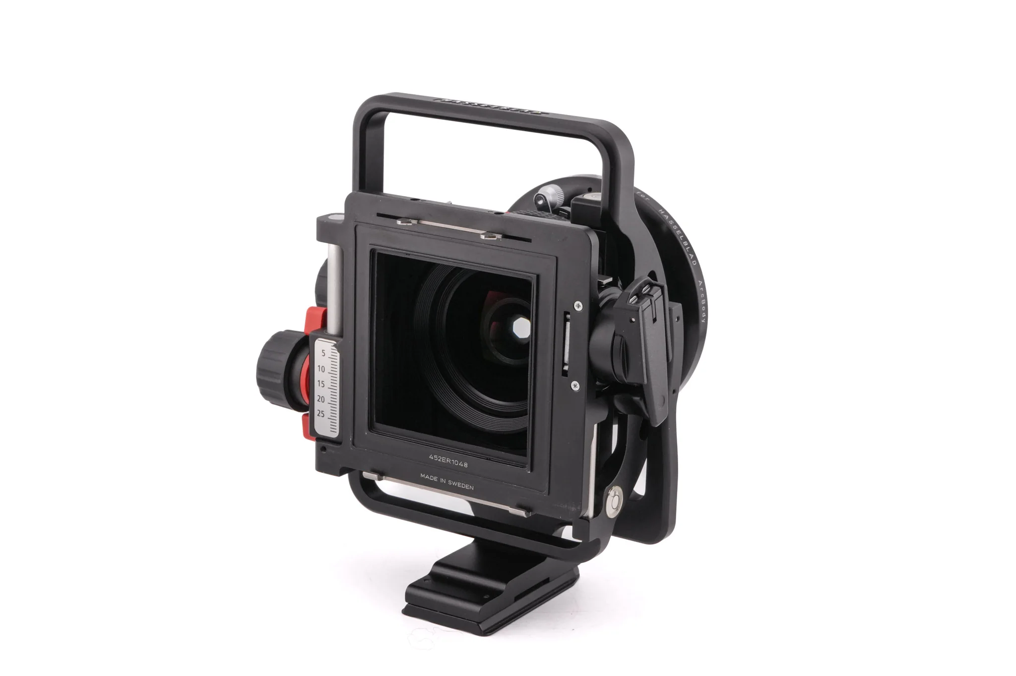 Hasselblad ArcBody (17015) + 45mm f4.5 APO-Grandagon (27045) + Focusing Screen Adapter Standard (41057) + Reflex Viewfinder RMFX (47070) + Small Correction Slide (47003) + Medium Correction Slide (47007) + Large Correction Slide (47011) + Cable Release (5 - Image 3