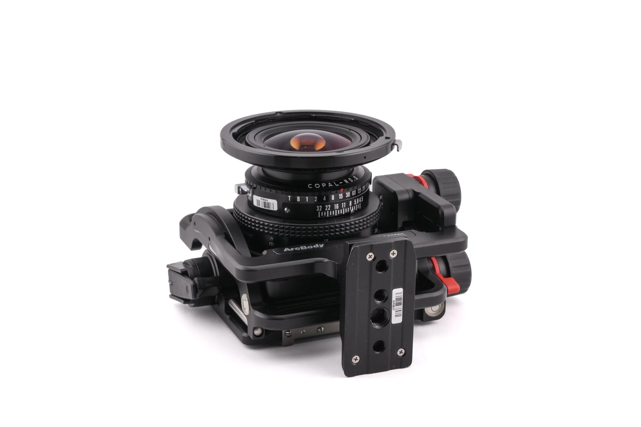 Hasselblad ArcBody (17015) + 45mm f4.5 APO-Grandagon (27045) + Focusing Screen Adapter Standard (41057) + Reflex Viewfinder RMFX (47070) + Small Correction Slide (47003) + Medium Correction Slide (47007) + Large Correction Slide (47011) + Cable Release (5 - Image 6