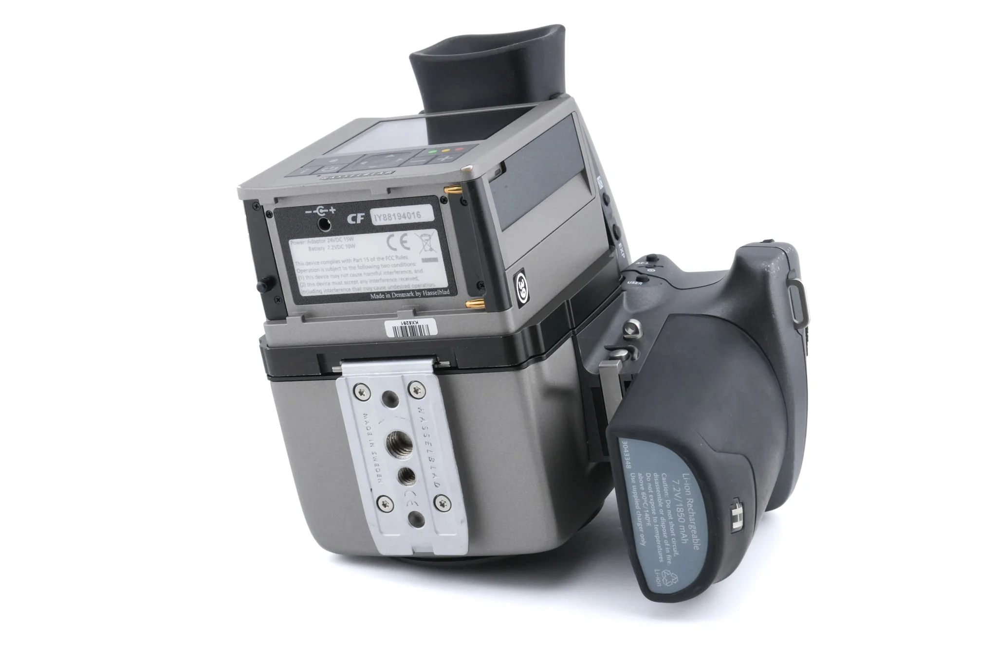 Hasselblad H2F + HV 90x Viewfinder + CFII 39 Digital Back - Image 4