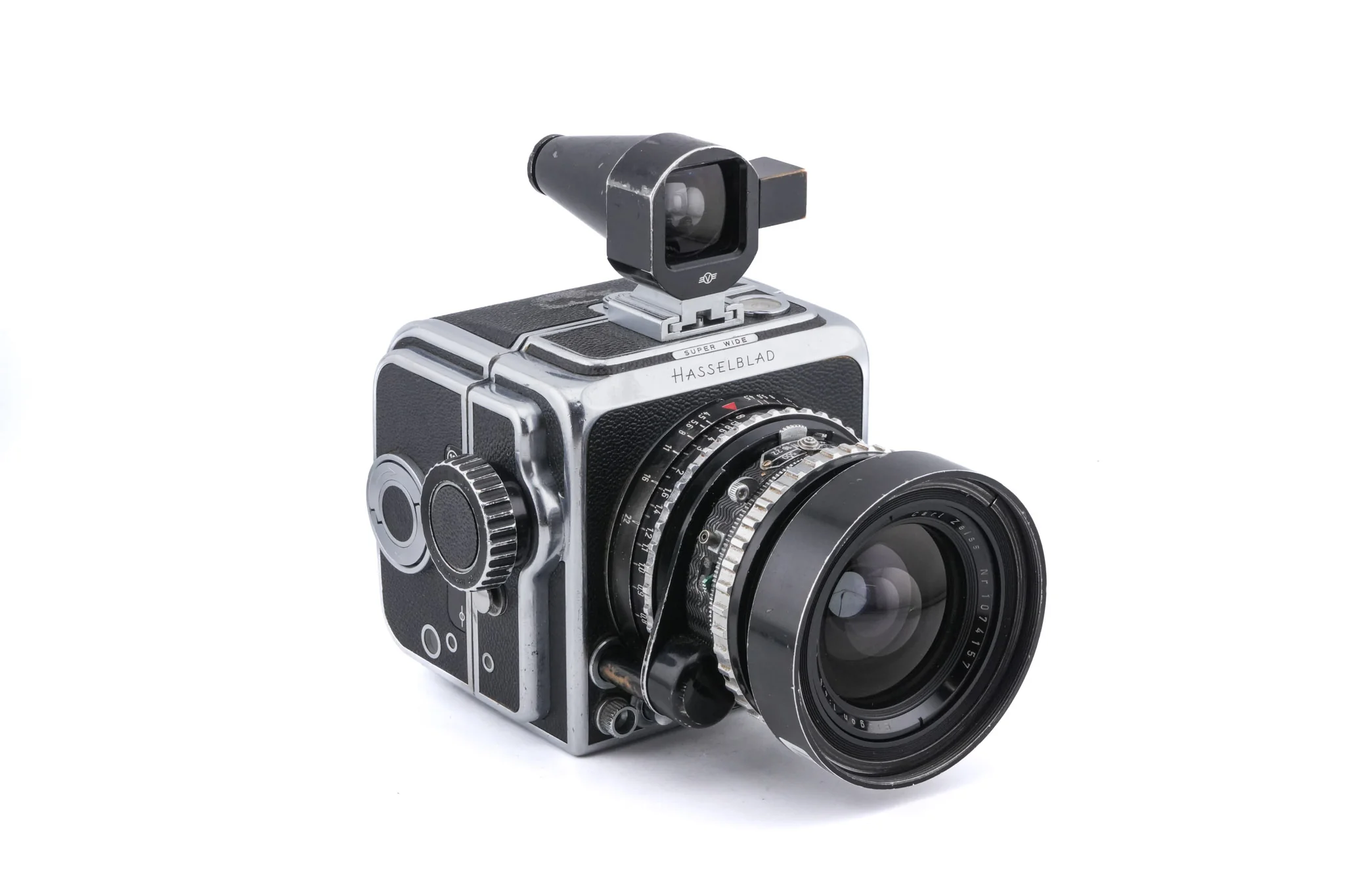 Hasselblad Super Wide (SW) (AKVI / 8020) + SWC Viewfinder (52035/TISOC) + C12 Film Magazine (30015 / TIMAC) - Image 2