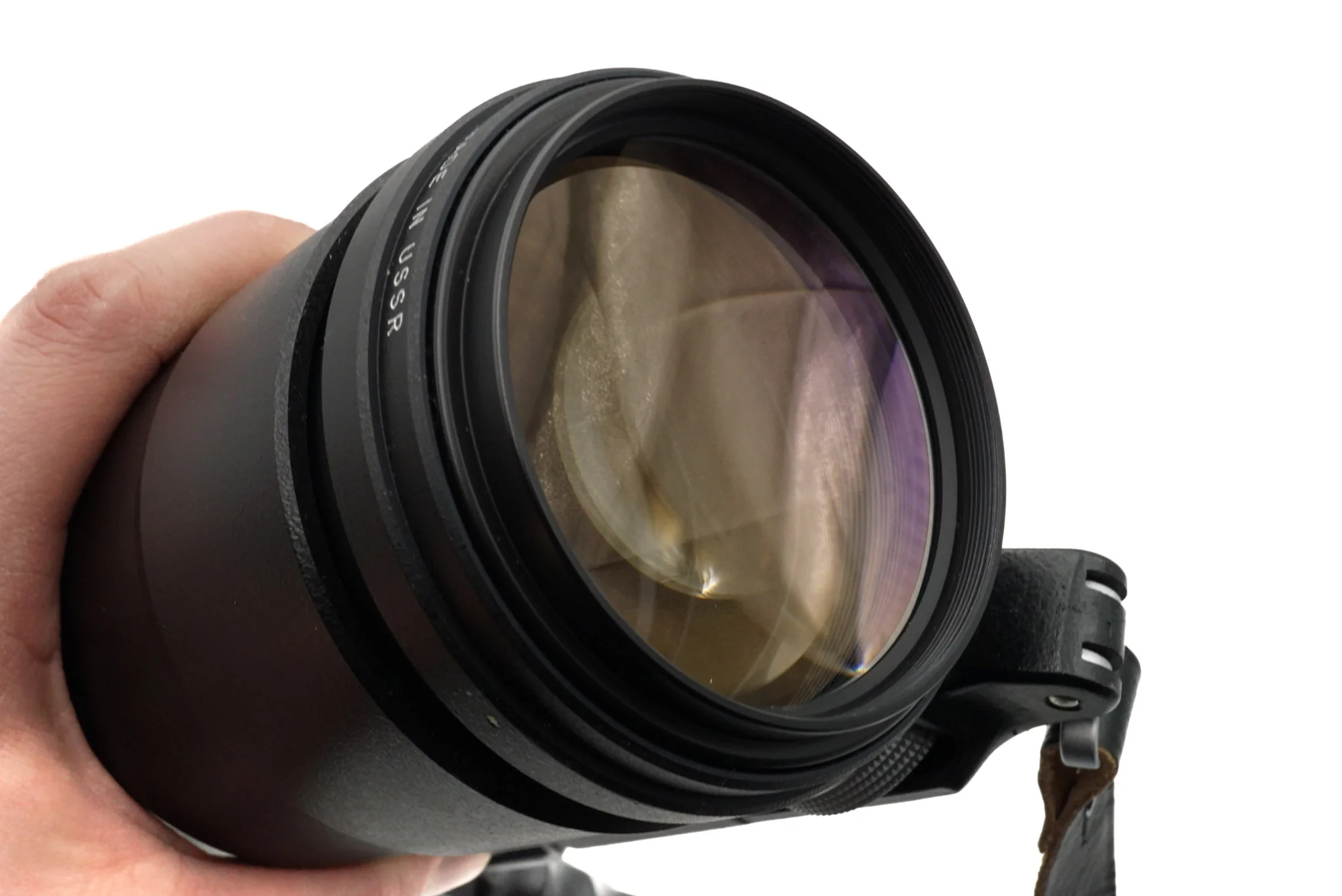 KMZ 300mm f4.5 Tair-3S + Photosniper FS-12 Shoulder Stock - Image 3