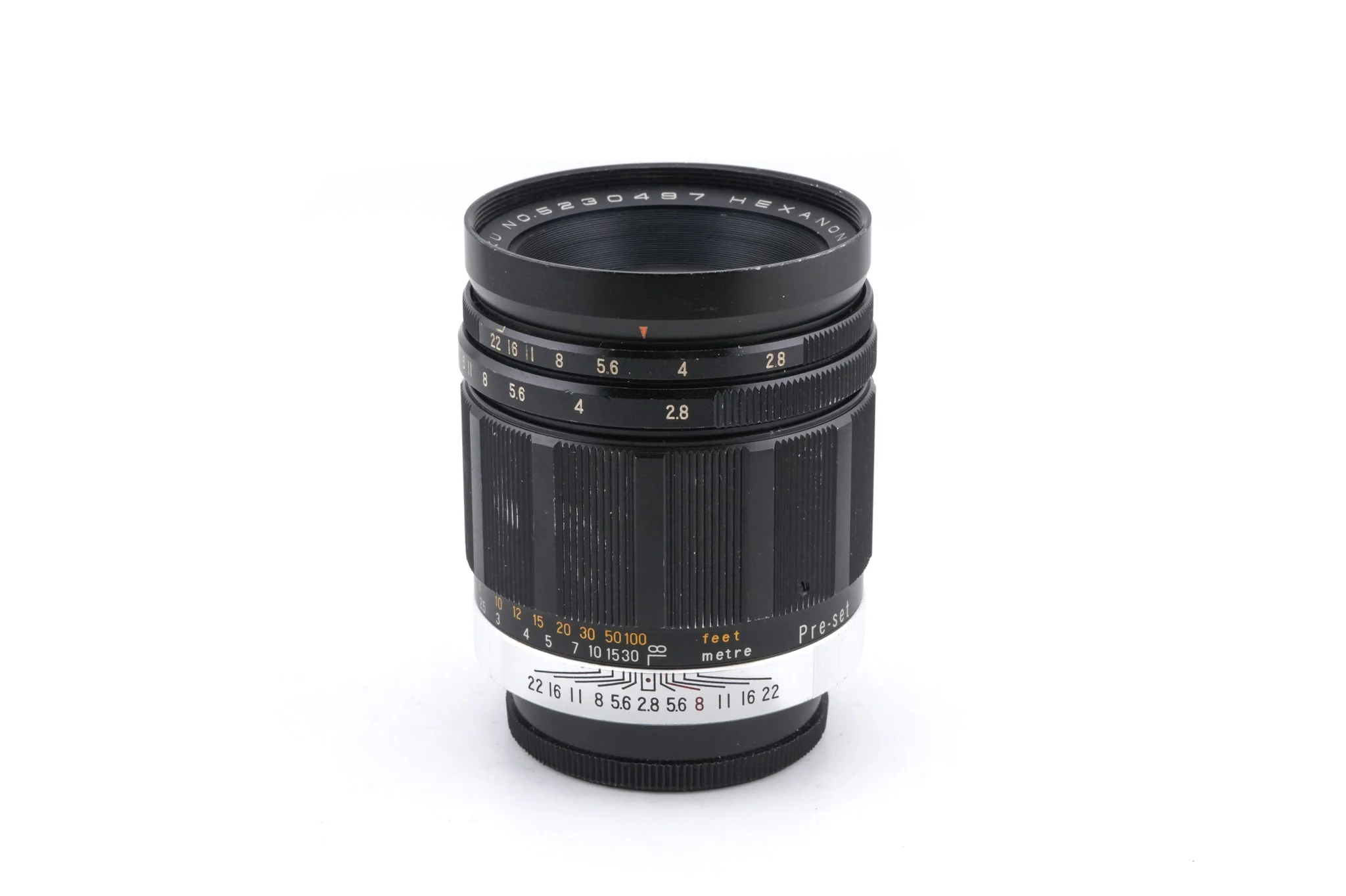 Konica 100mm f2.8 Hexanon Konishiroku
