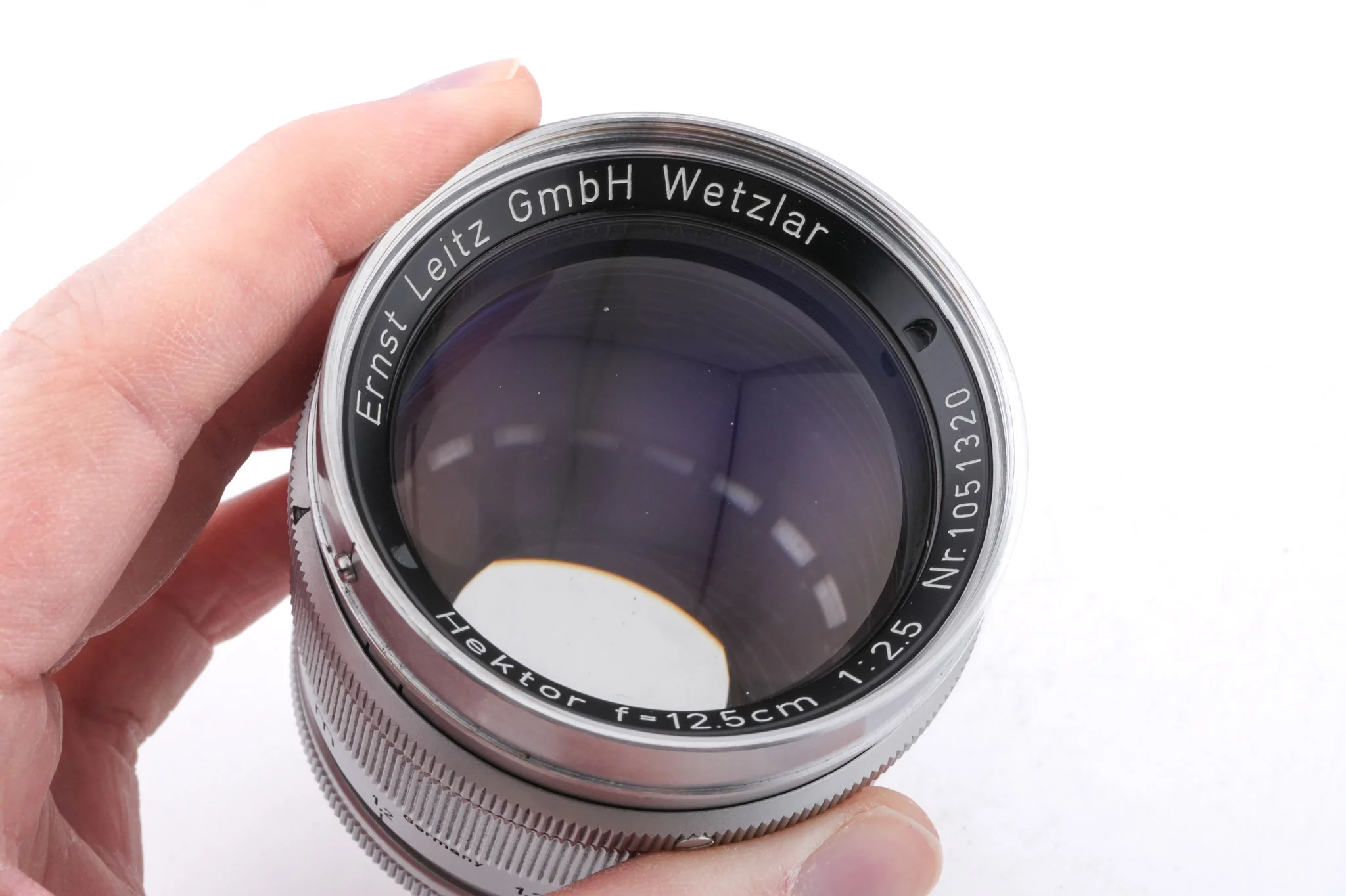 Leica 12.5cm f2.5 Hektor (HIKOO / 11532 / 11032) + Visoflex Adapter (OUBIO / 16466M) - Image 5