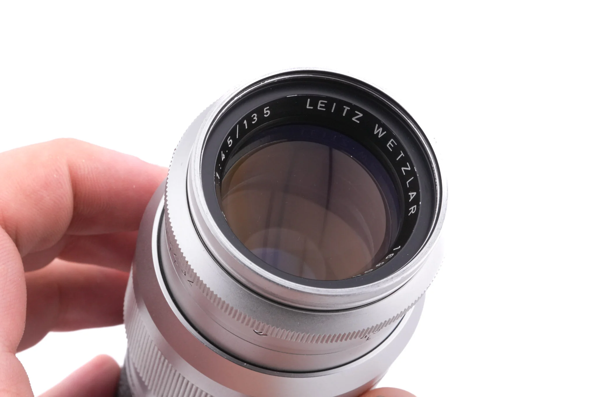 Leica 13.5cm f4.5 Hektor (Silver, HEFAR-M / HEFAM / 11135) - Image 3