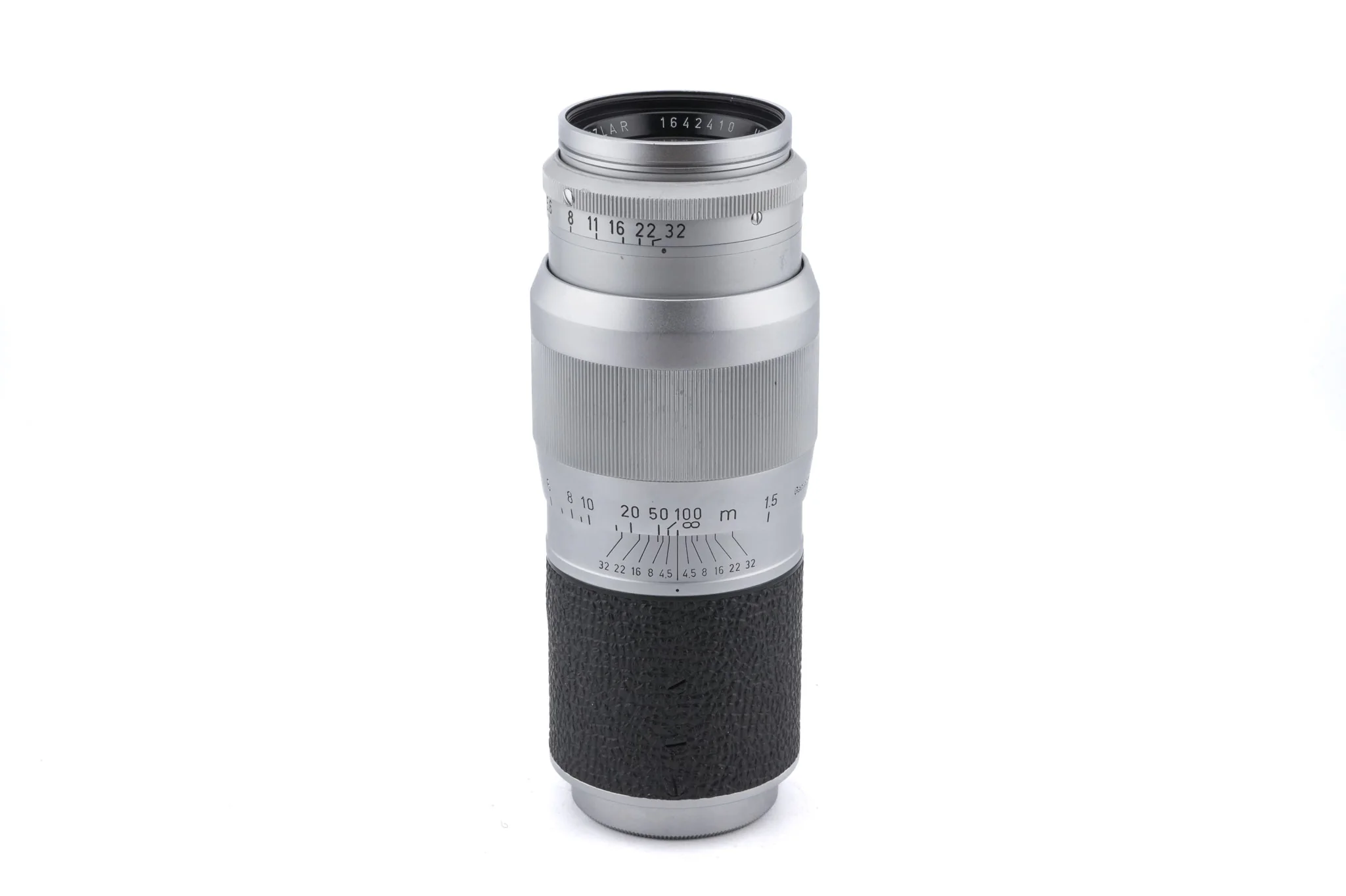 Leica 135mm f4.5 Hektor (Silver, HEFAR) - Lens