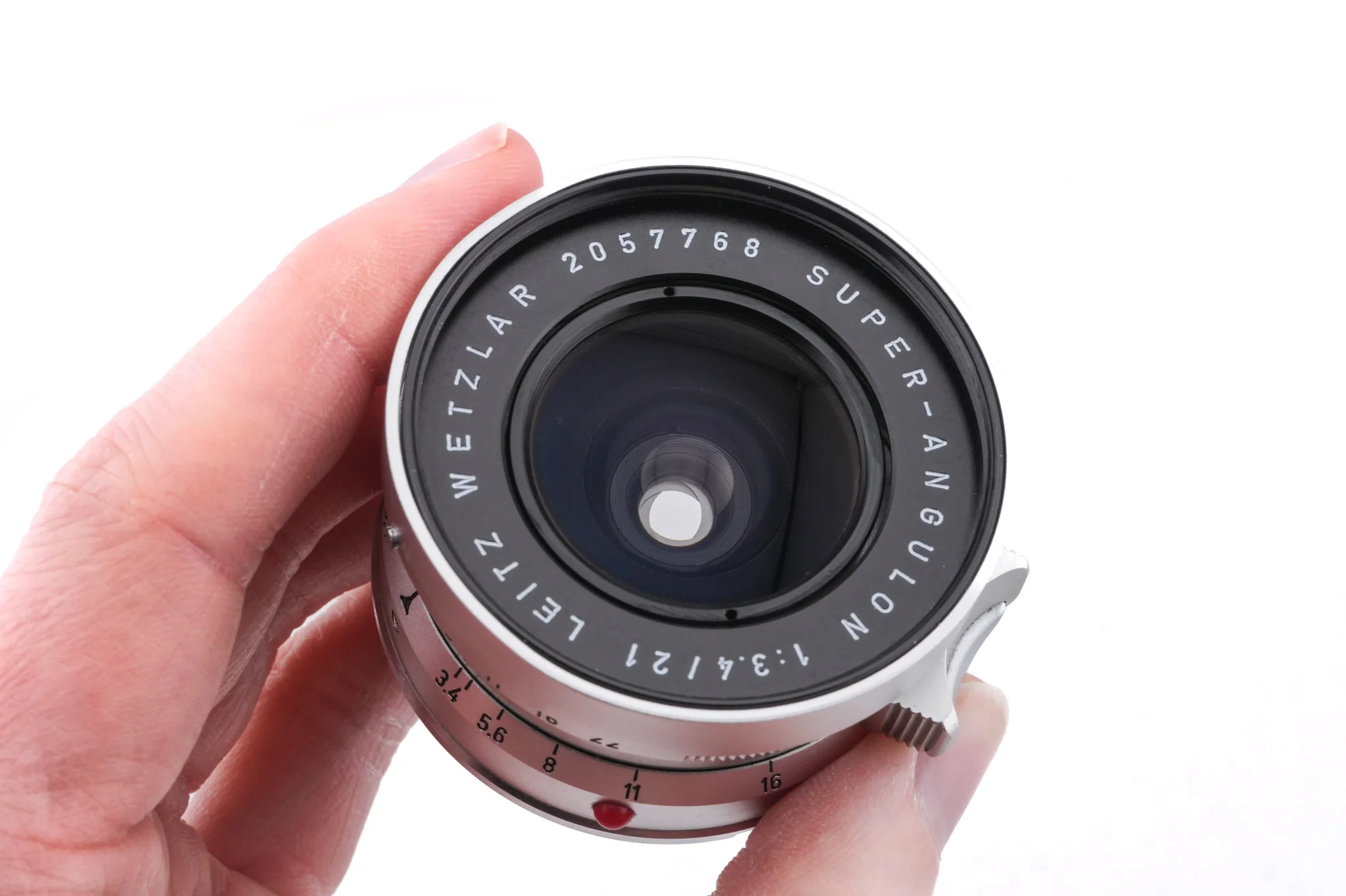 Leica 21mm f3.4 Super-Angulon (Silver, 11103) - Image 5
