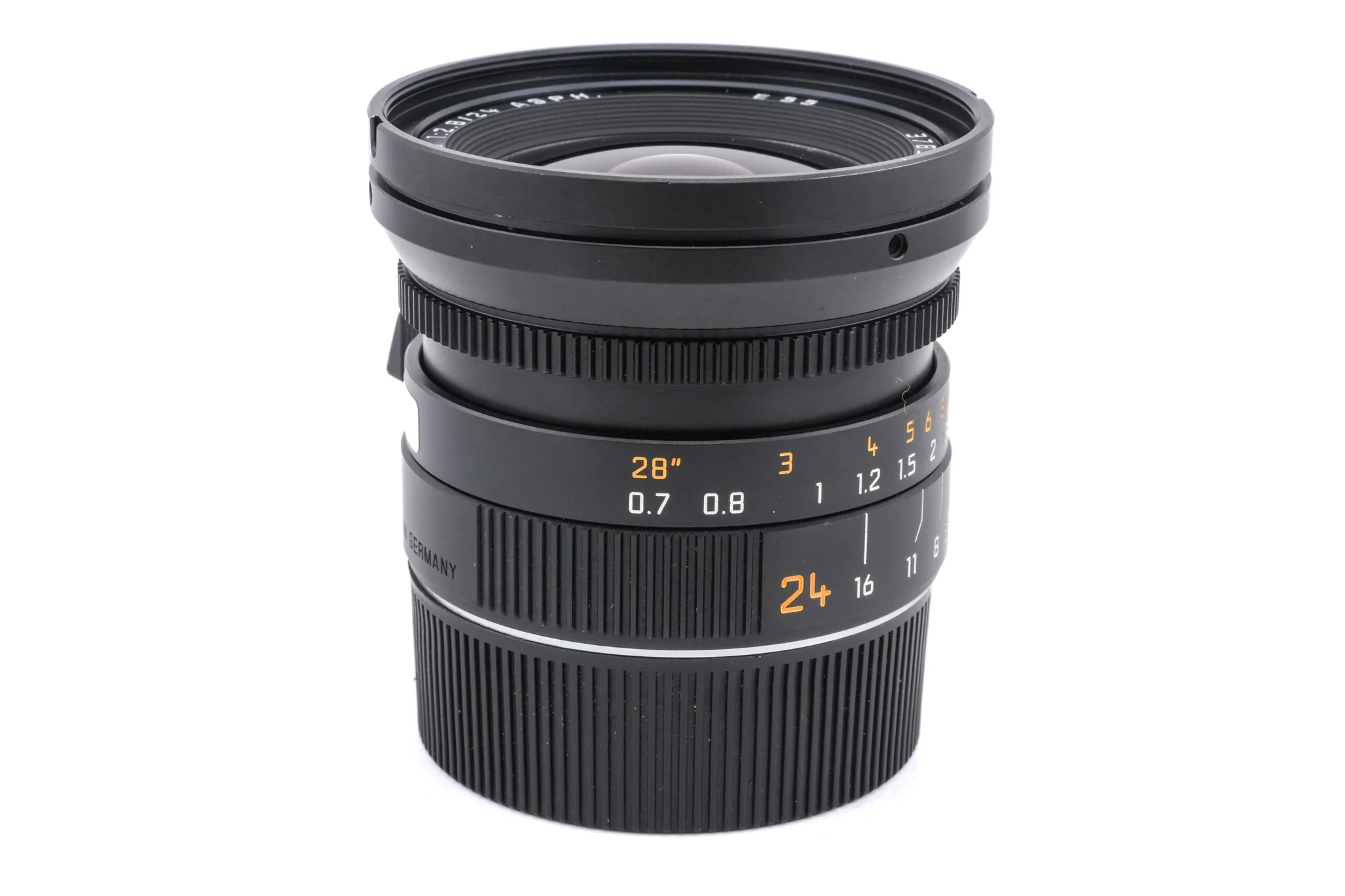 Leica 24mm f2.8 Elmarit-M ASPH. (Black, 11878) + Lens Hood (21mm f2.8 / 24mm f2.8 / 28-35-50mm f4) (12592) - Image 4