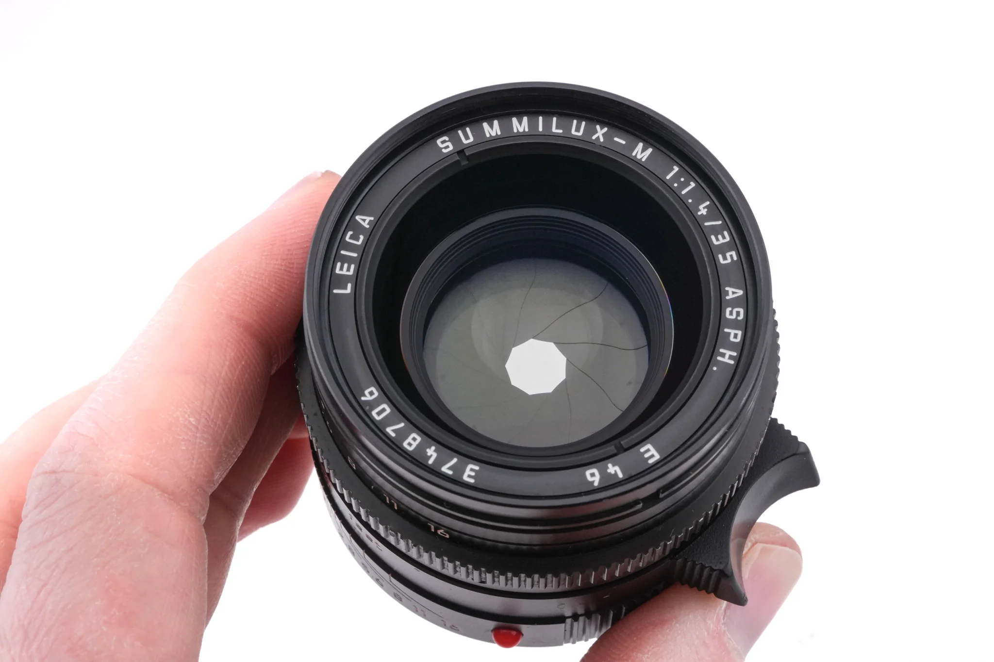 Leica 35mm f1.4 Summilux-M ASPH. (Type II) (Black, 11874) - Image 5