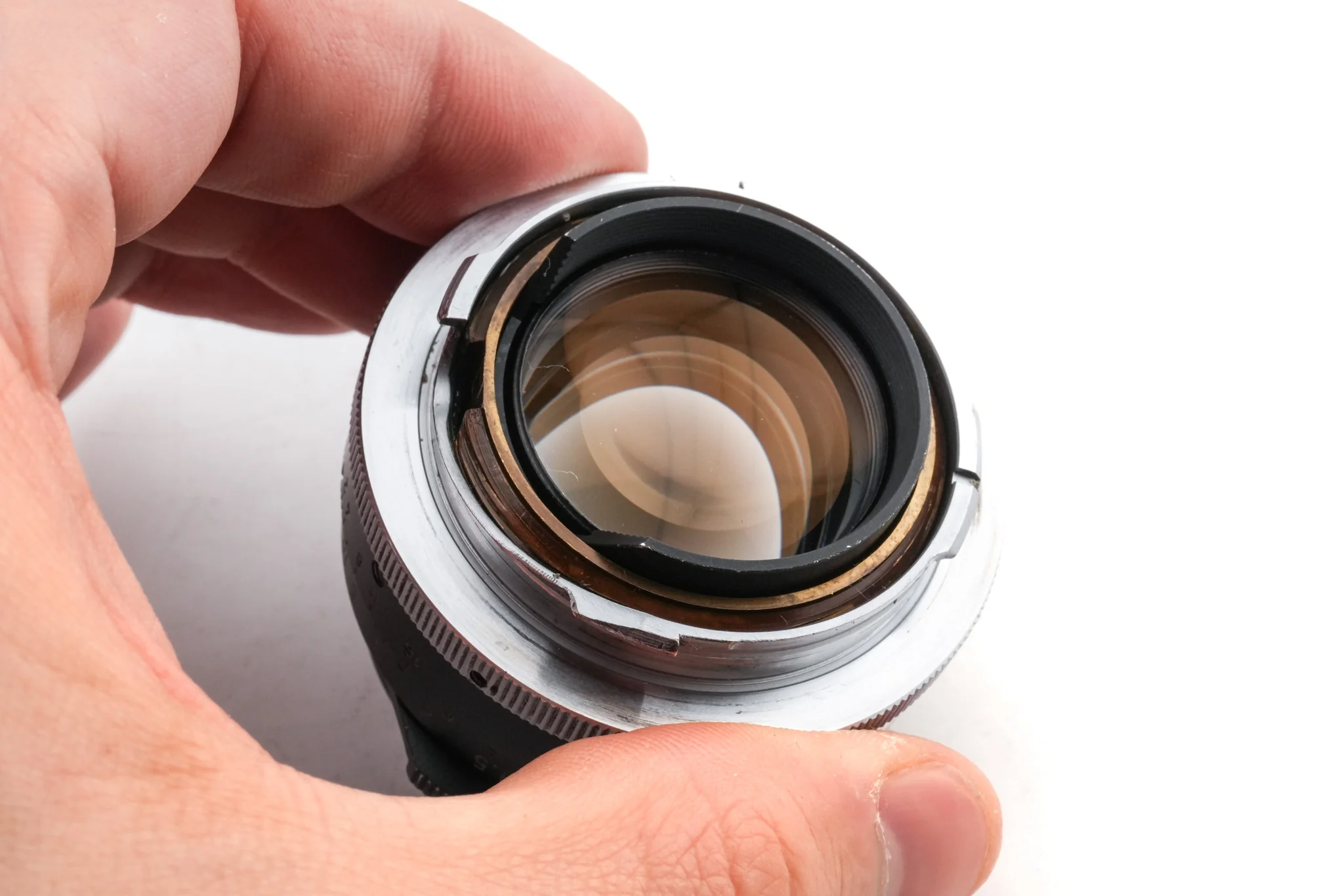 Leica 35mm f1.4 Summilux (Type II) (Chrome Infinity Lock) (Black, 11870) - Image 6