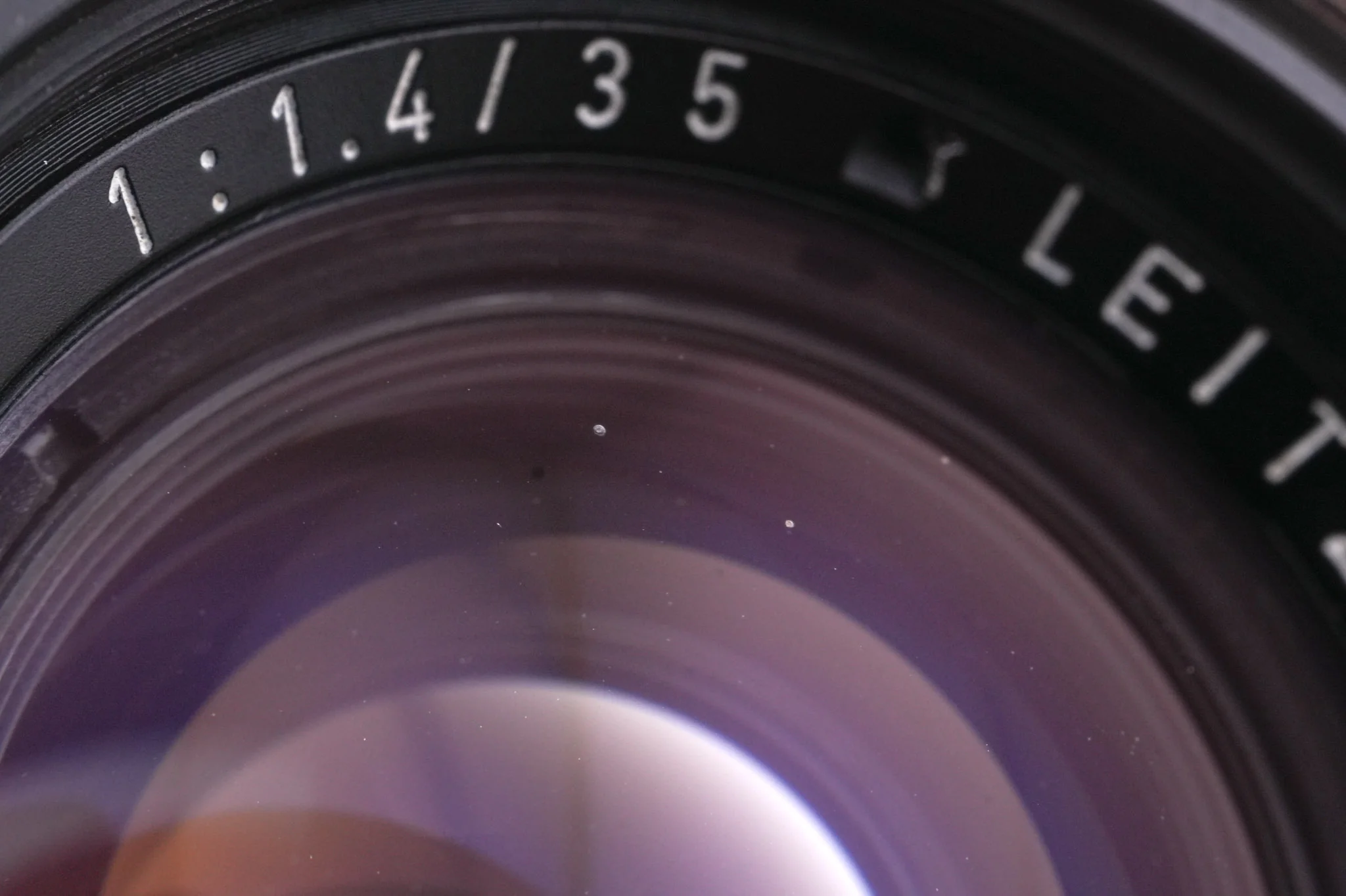 Leica 35mm f1.4 Summilux (Type I, Steel Rim) (Black, 11869) - Image 10