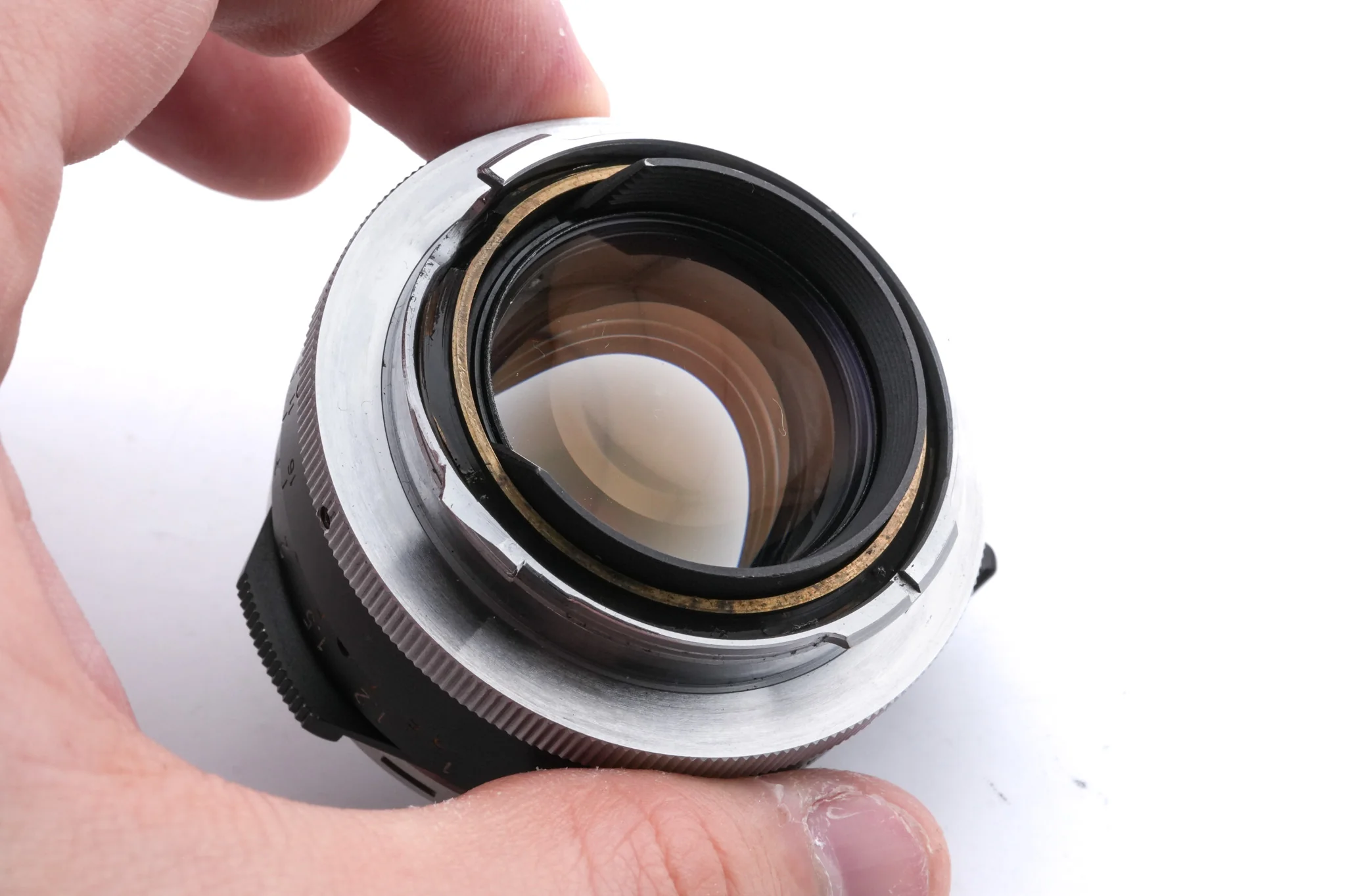 Leica 35mm f1.4 Summilux (Type I, Steel Rim) (Black, 11869) - Image 7