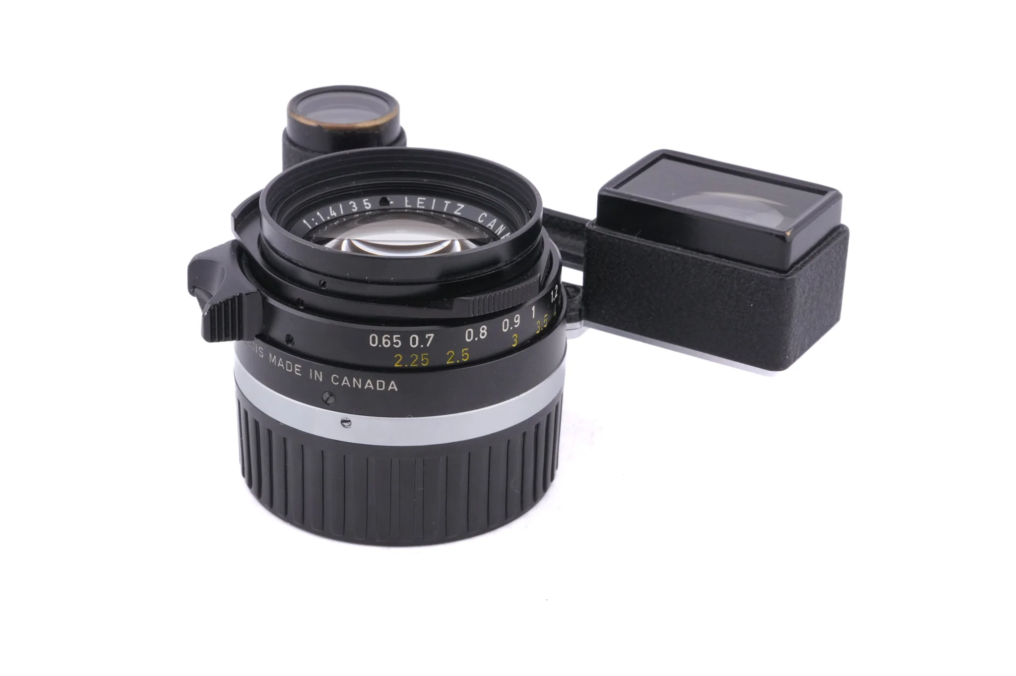 Leica 35mm f1.4 Summilux (Type II) (Goggles, Black Paint Brass Infinity Lock) (11871) - Image 4