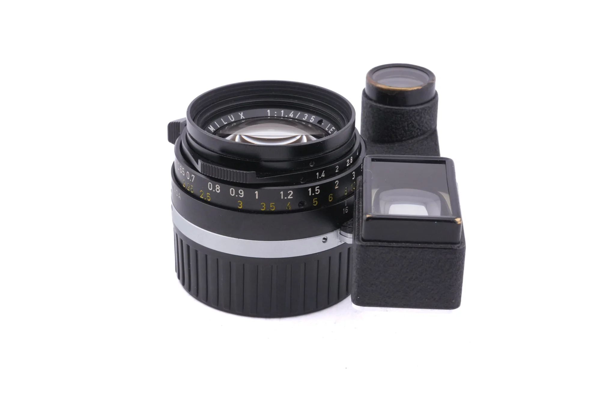 Leica 35mm f1.4 Summilux (Type II) (Goggles, Black Paint Brass Infinity Lock) (11871) - Image 5