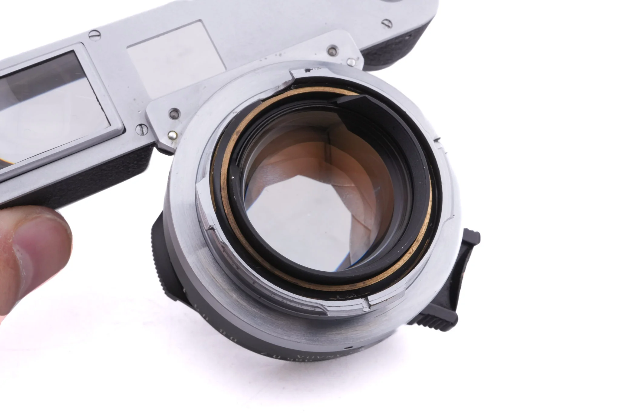 Leica 35mm f1.4 Summilux (Type II) (Goggles, Black Paint Brass Infinity Lock) (11871) - Image 8