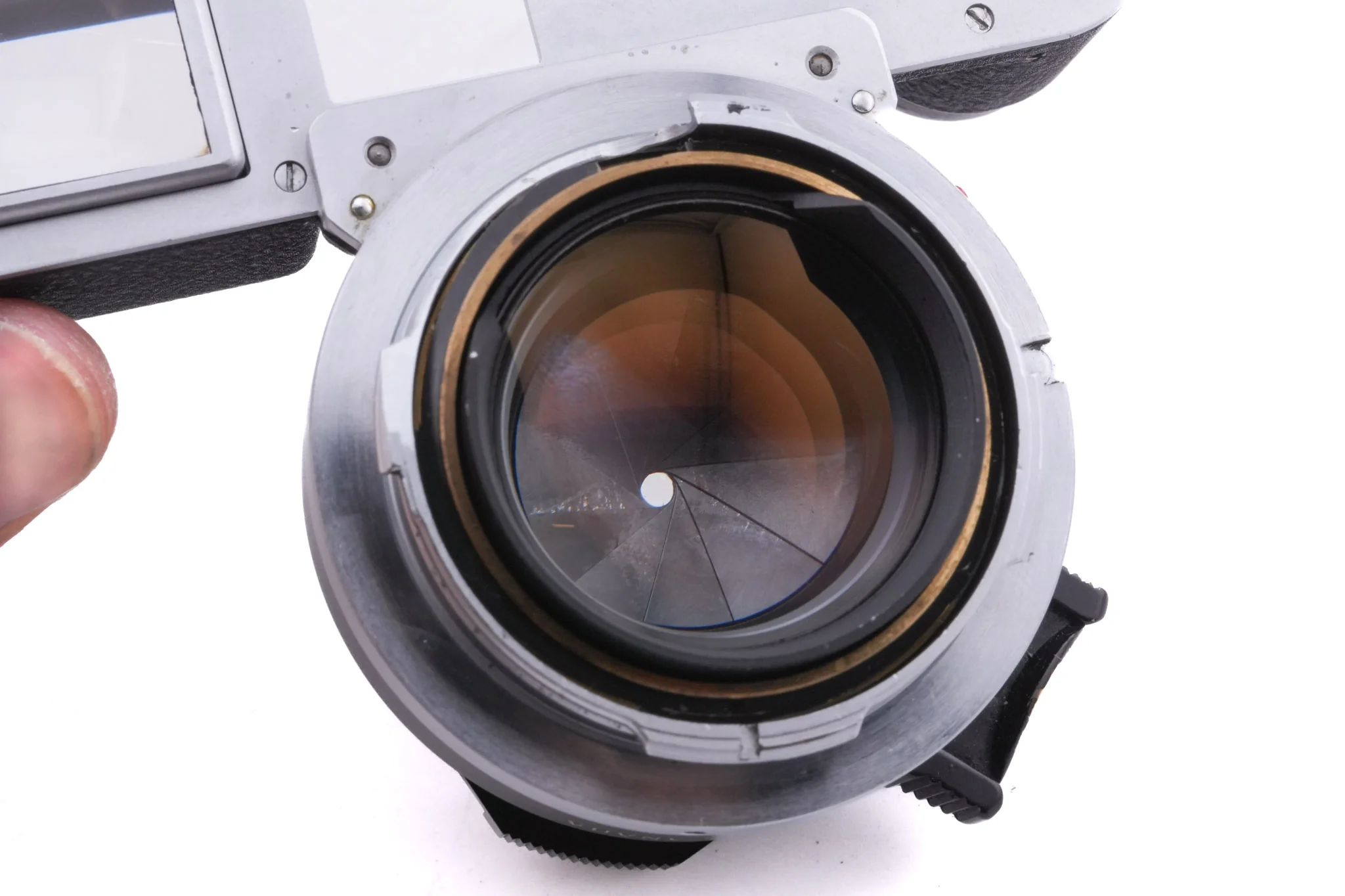 Leica 35mm f1.4 Summilux (Type II) (Goggles, Black Paint Brass Infinity Lock) (11871) - Image 9