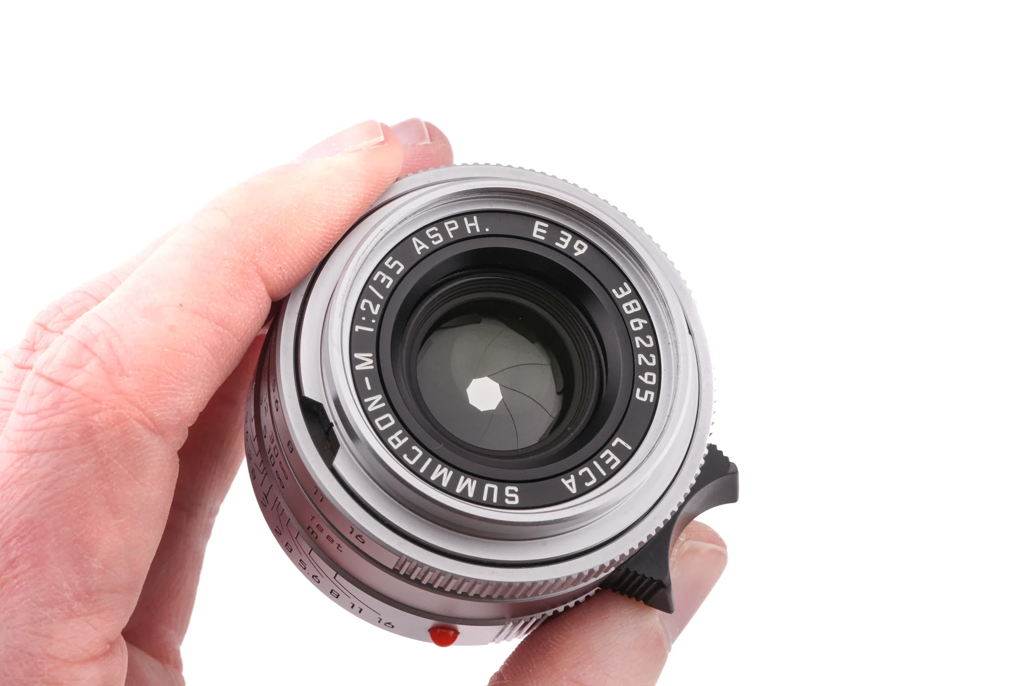 Leica 35mm f2 Summicron-M ASPH. (Type I) (Silver, 11882) - Image 5