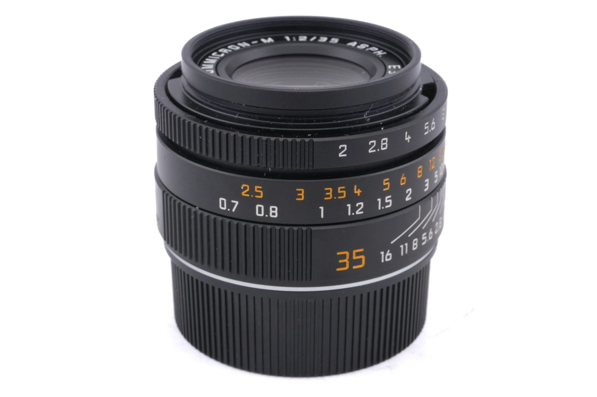 Leica 35mm f2 Summicron-M ASPH. (Type I) (Black, 11879) + Lens Hood (35mm f2 ASPH.) (A42) (12526) - Image 4