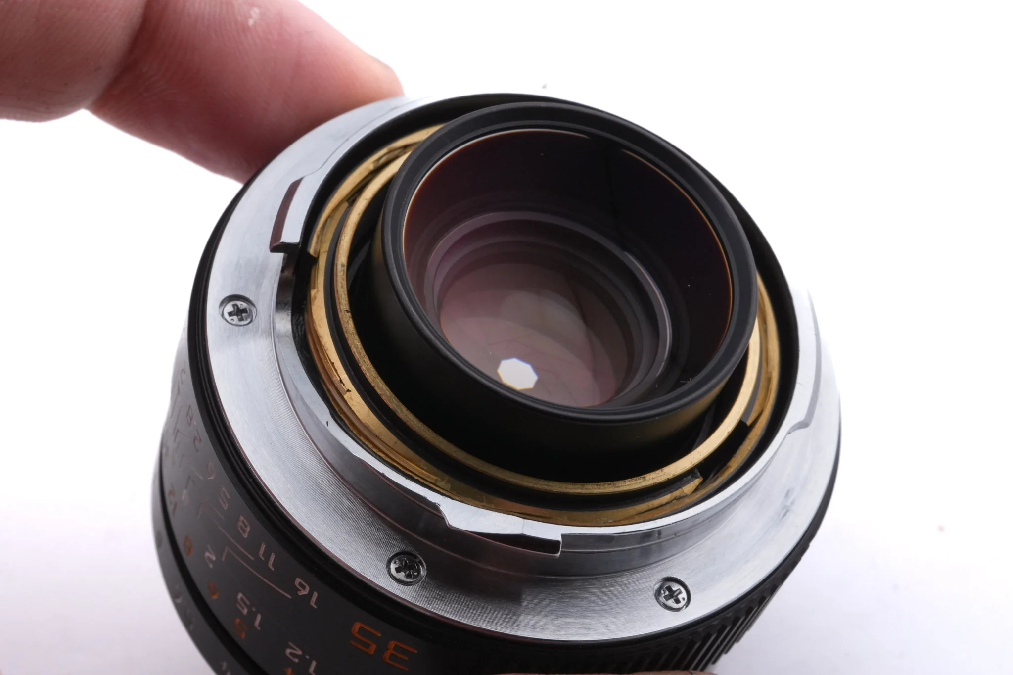 Leica 35mm f2 Summicron-M ASPH. (Type I) (Black, 11879) + Lens Hood (35mm f2 ASPH.) (A42) (12526) - Image 6