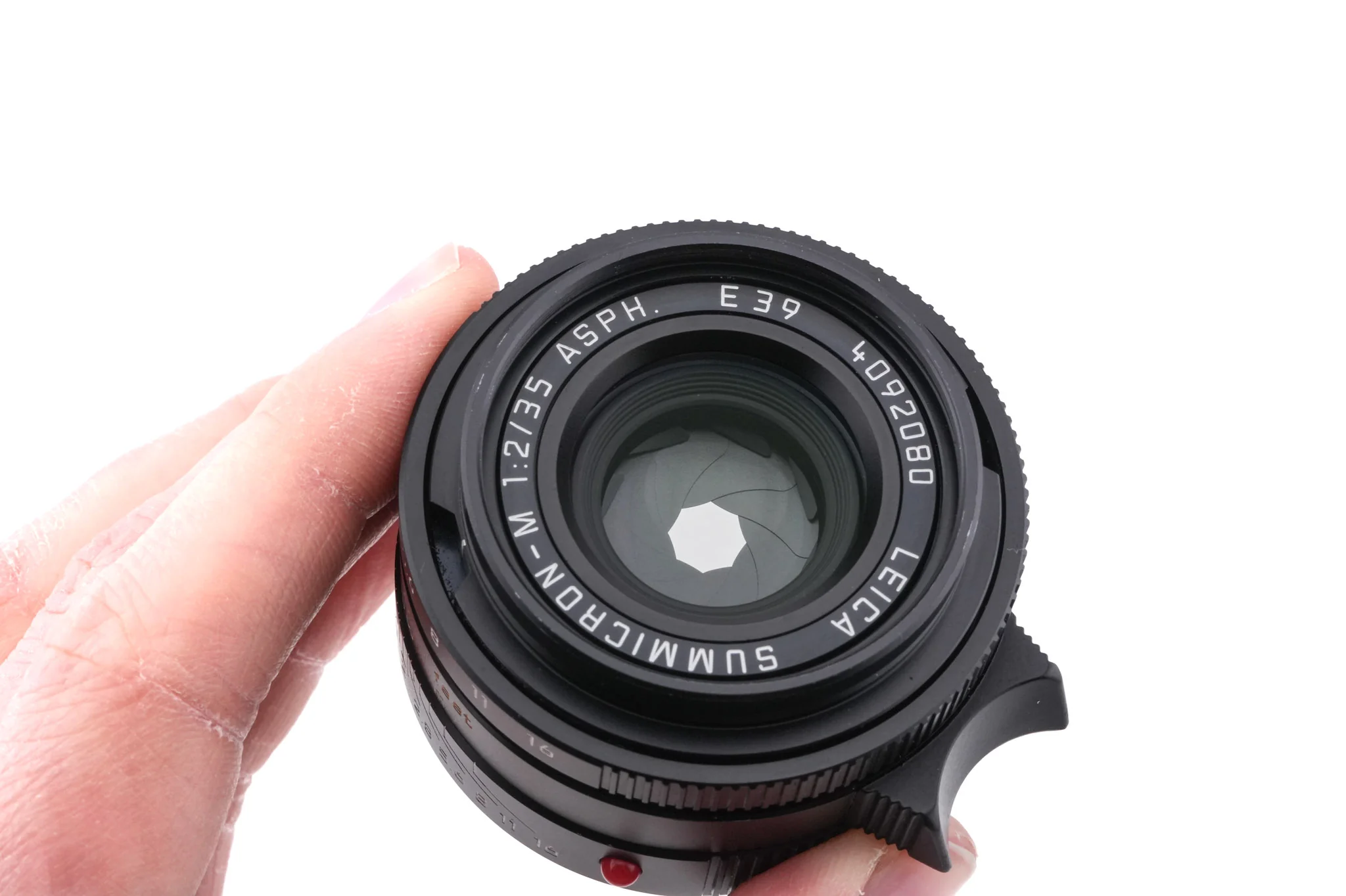Leica 35mm f2 Summicron-M ASPH. (Type I) (Black, 11879) - Image 5